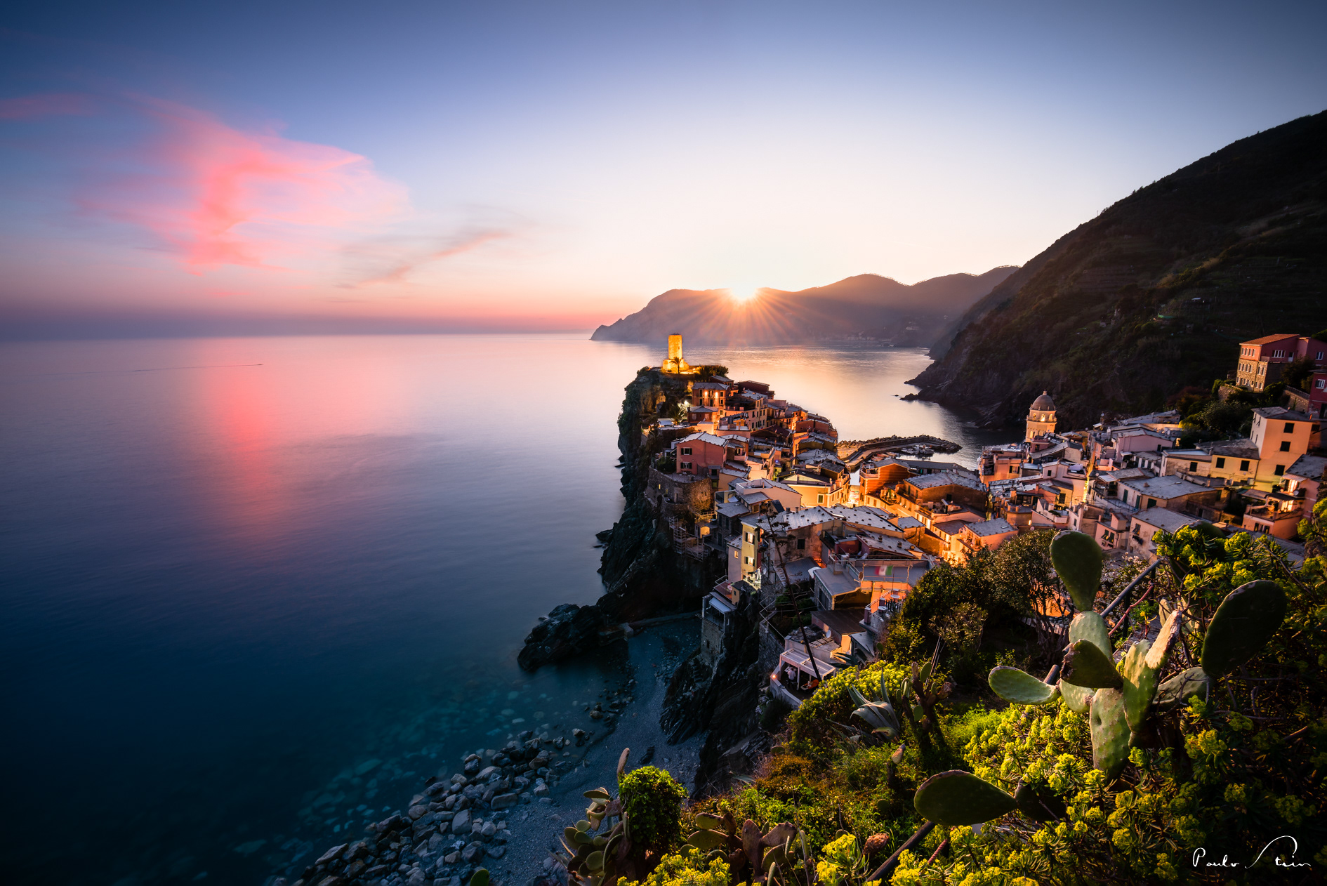 Magical Sunset - Vernazza - Italia