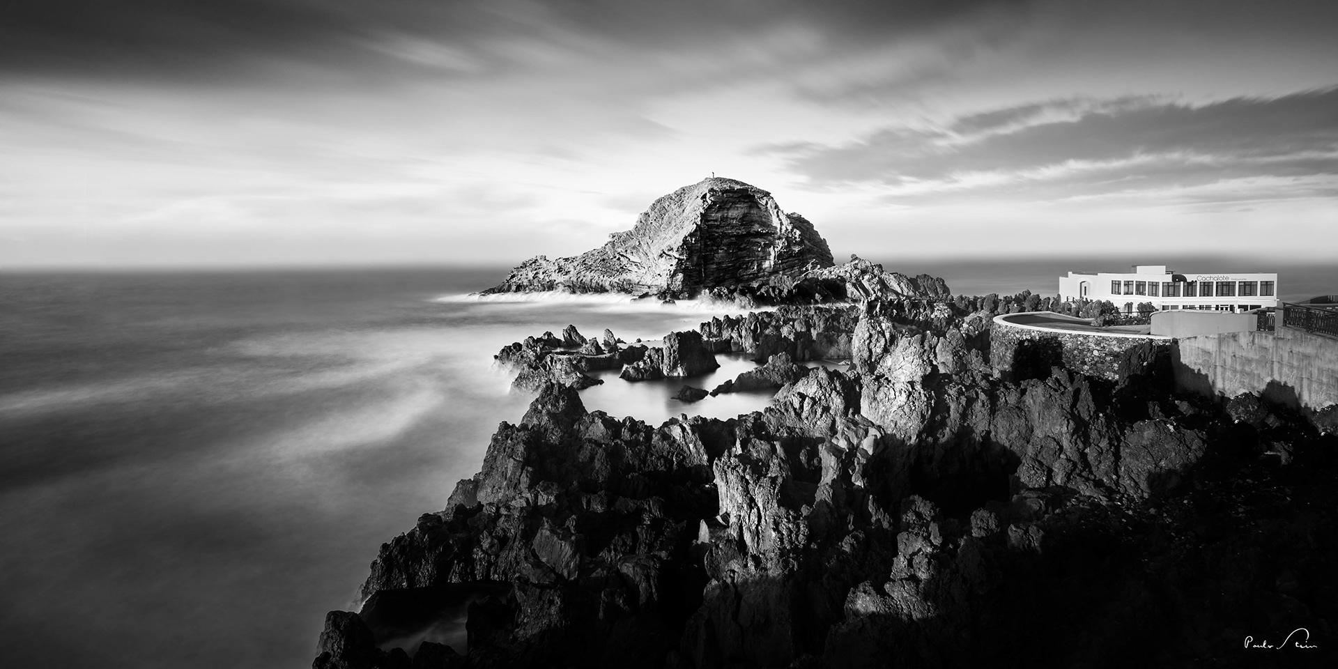 Porto Moniz - P&B