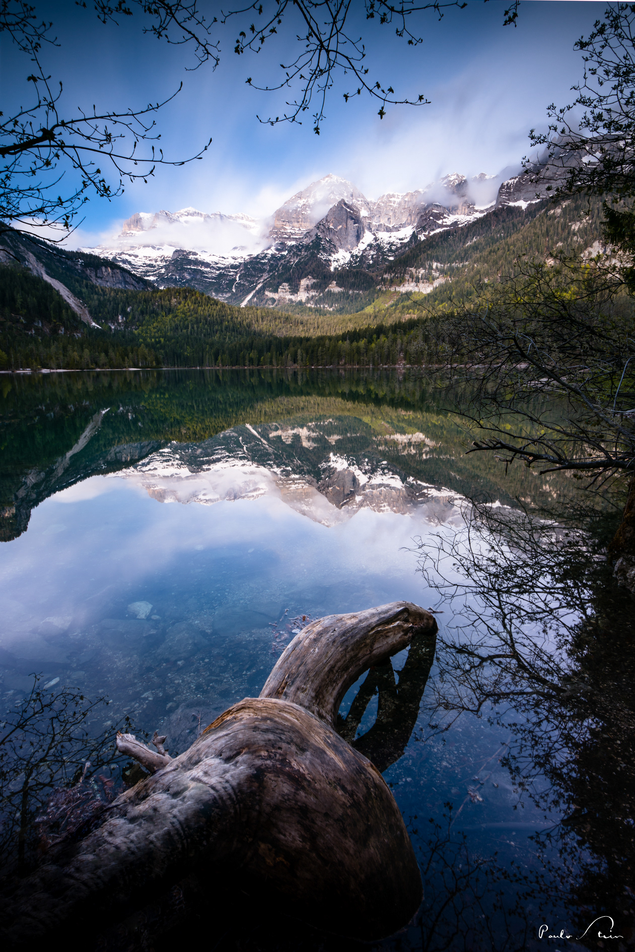 Reflexos - Dolomitas - Itália