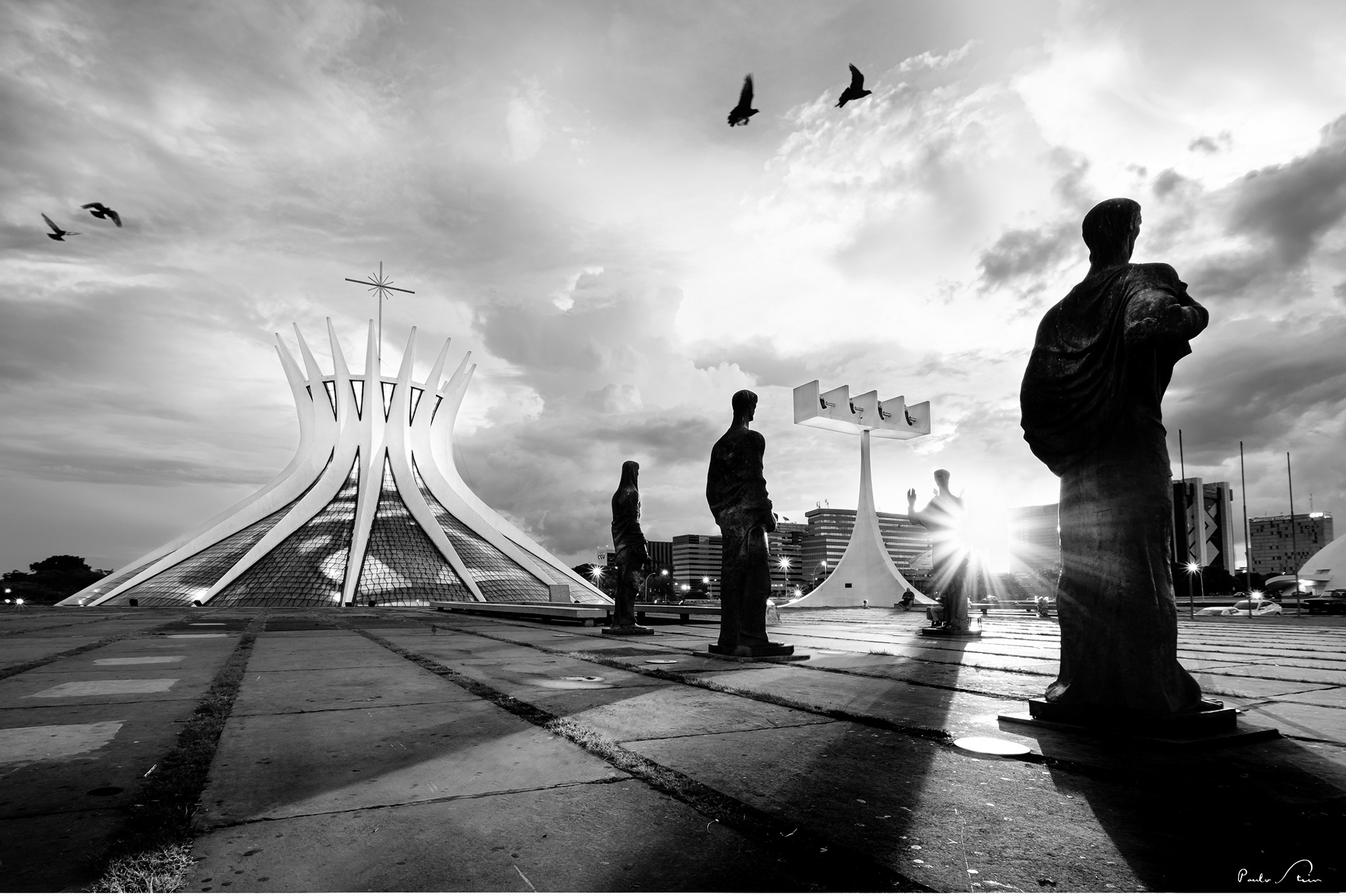 Dia e Noite - Catedral P&B