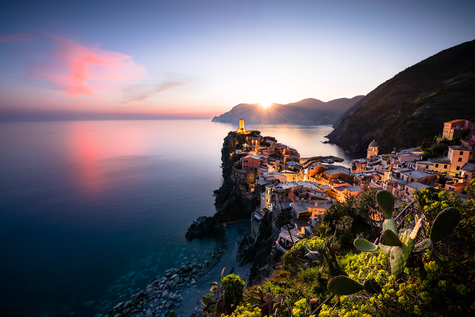 Dia e Noite - Vernazza - Itália