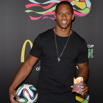 NFL player Victor Cruz
