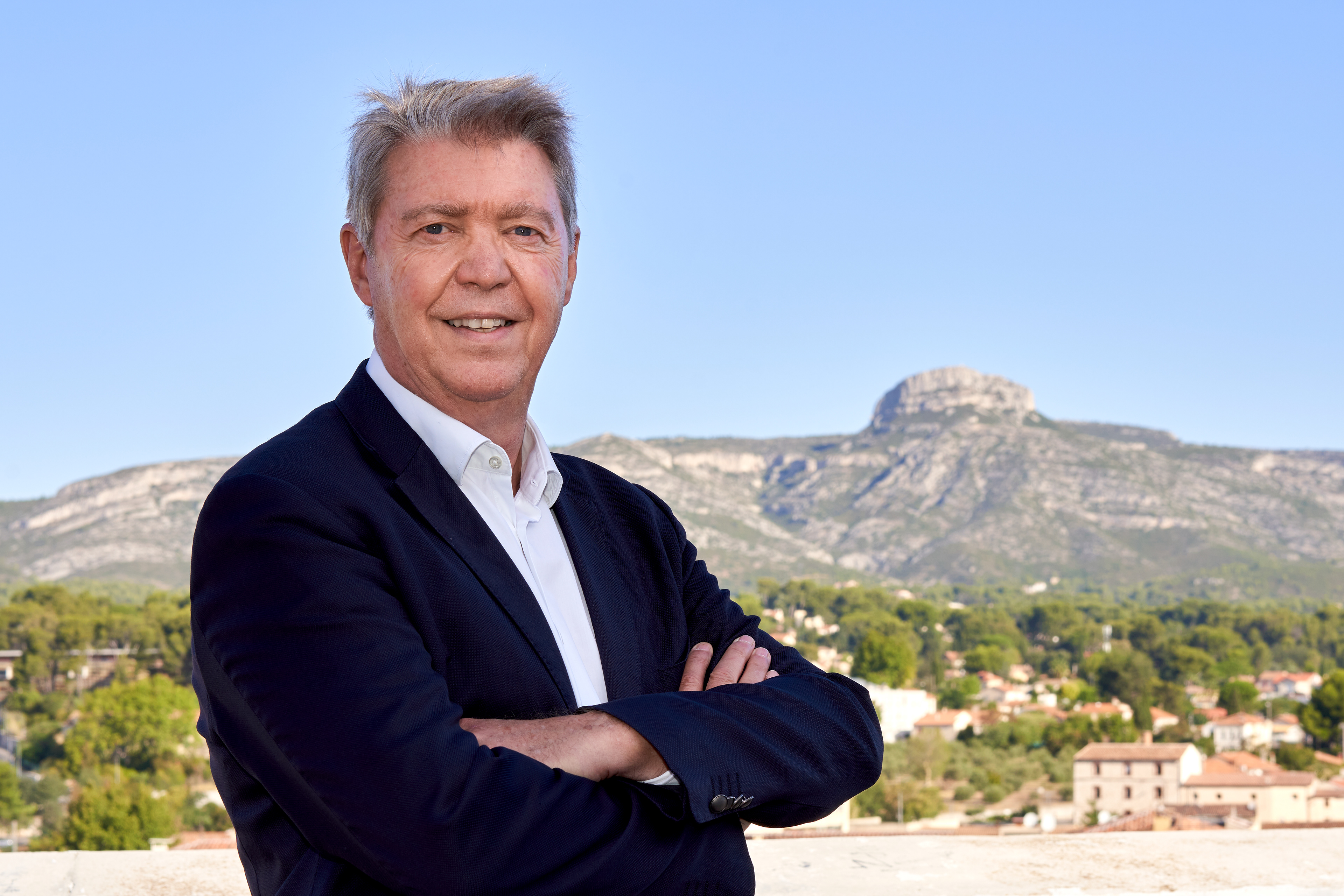 Portrait de Gérard Gazay Maire de la Ville d'Aubagne