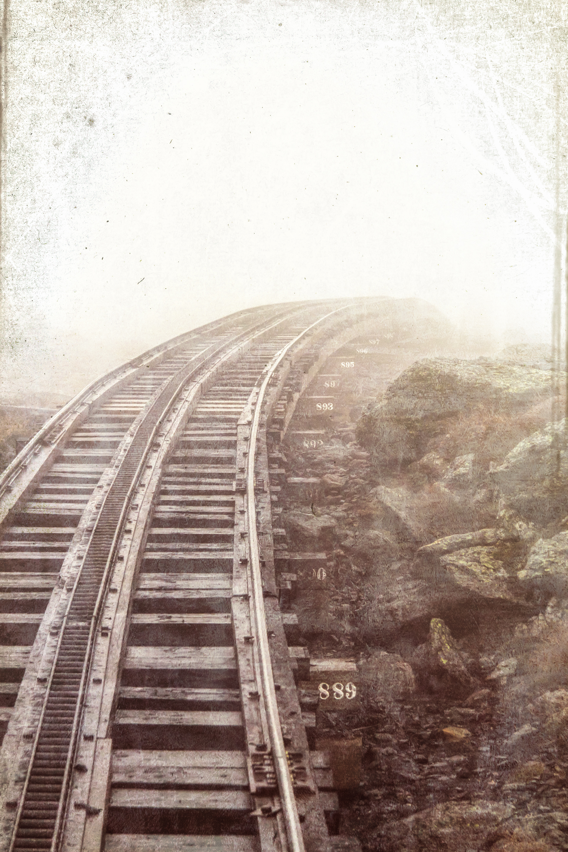 The Cog Railway in Fog