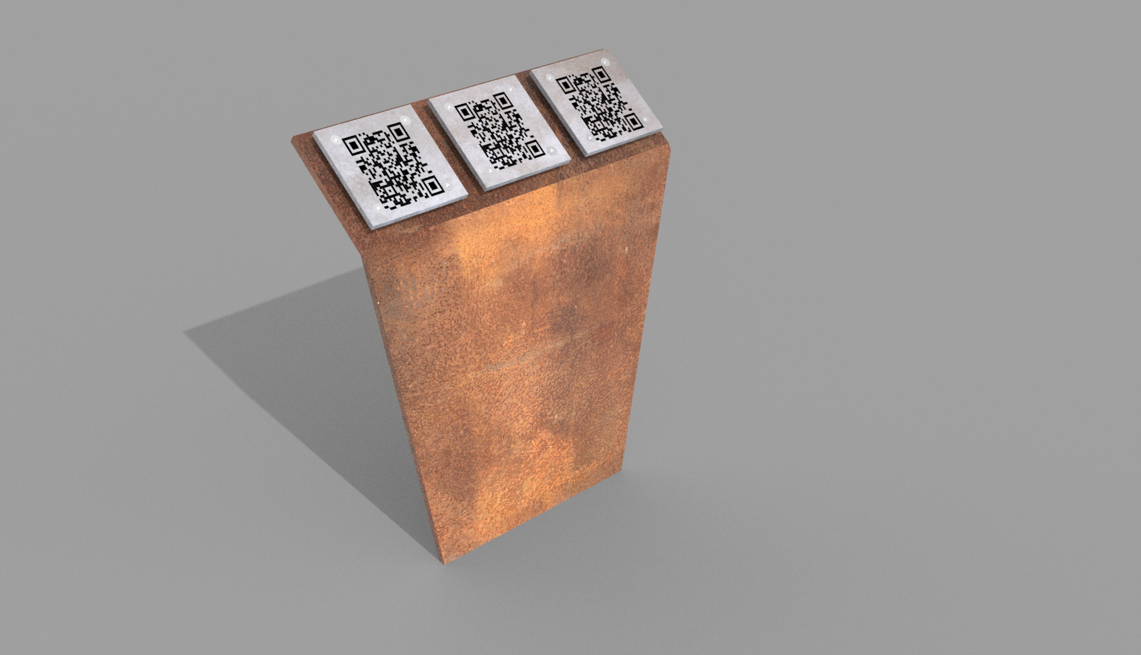 QR-Code Stecker Grabfeld 9