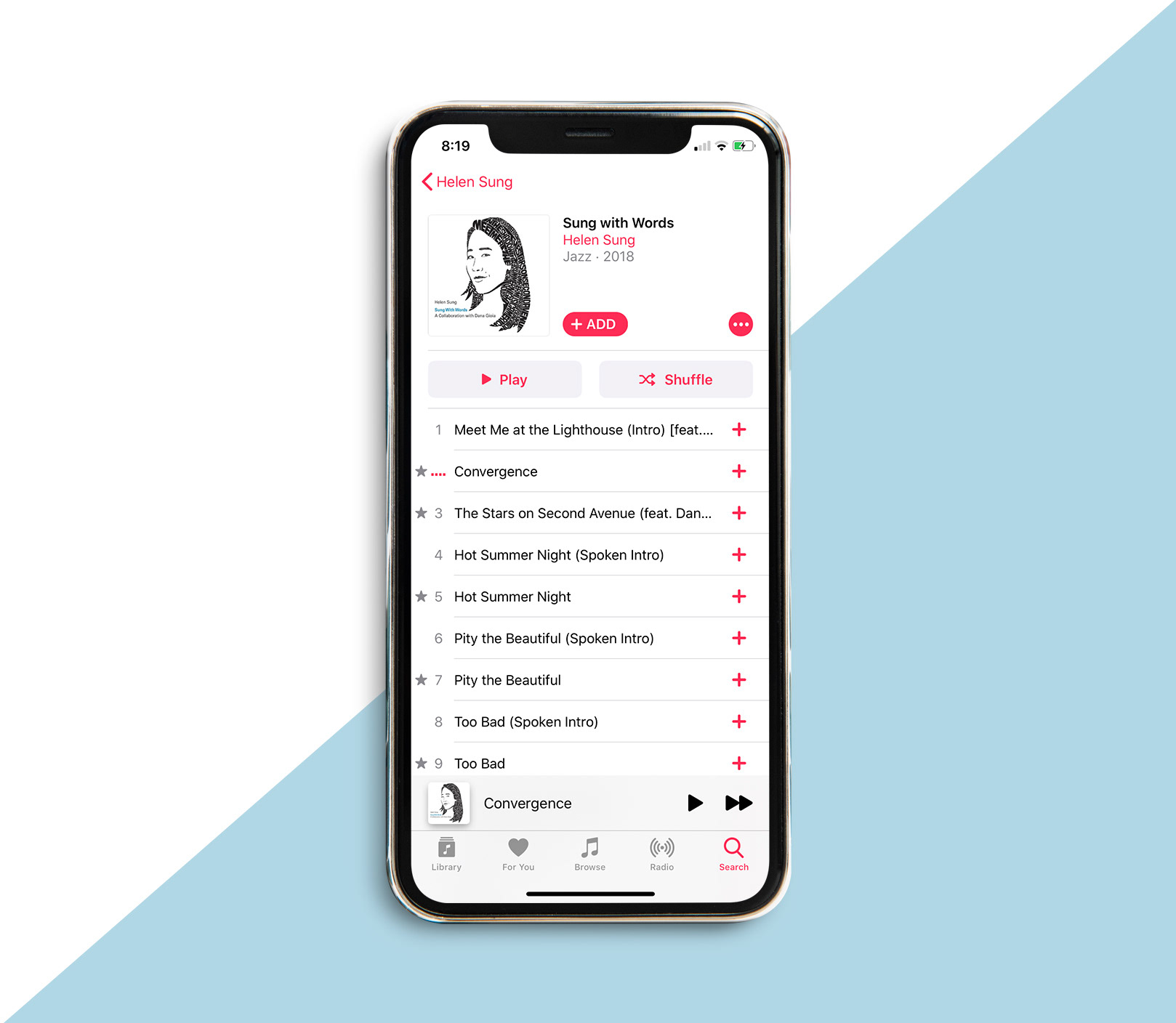 Helen Sung typographic illustration design by Seanings