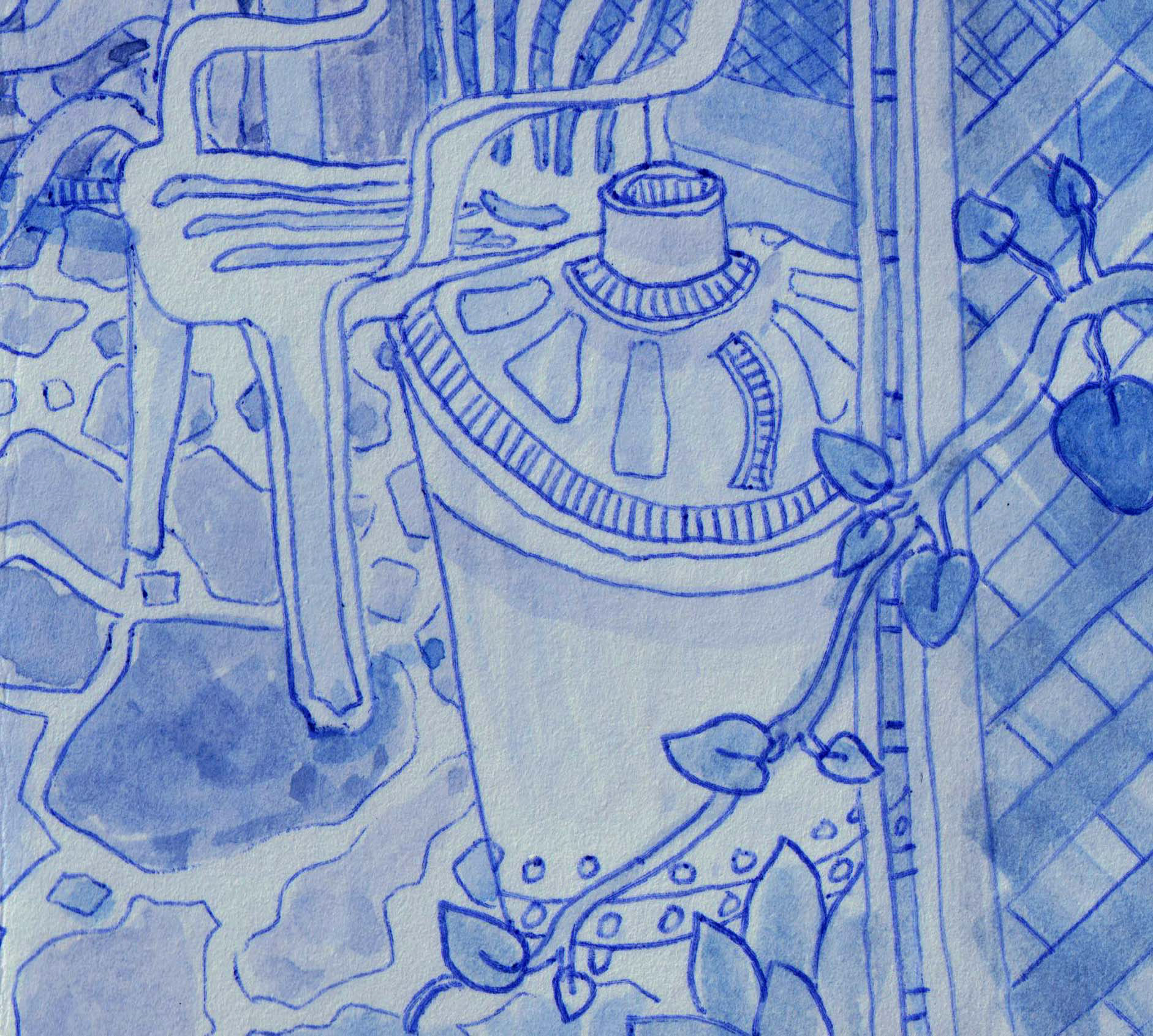 Watercolour & Pen, 2021