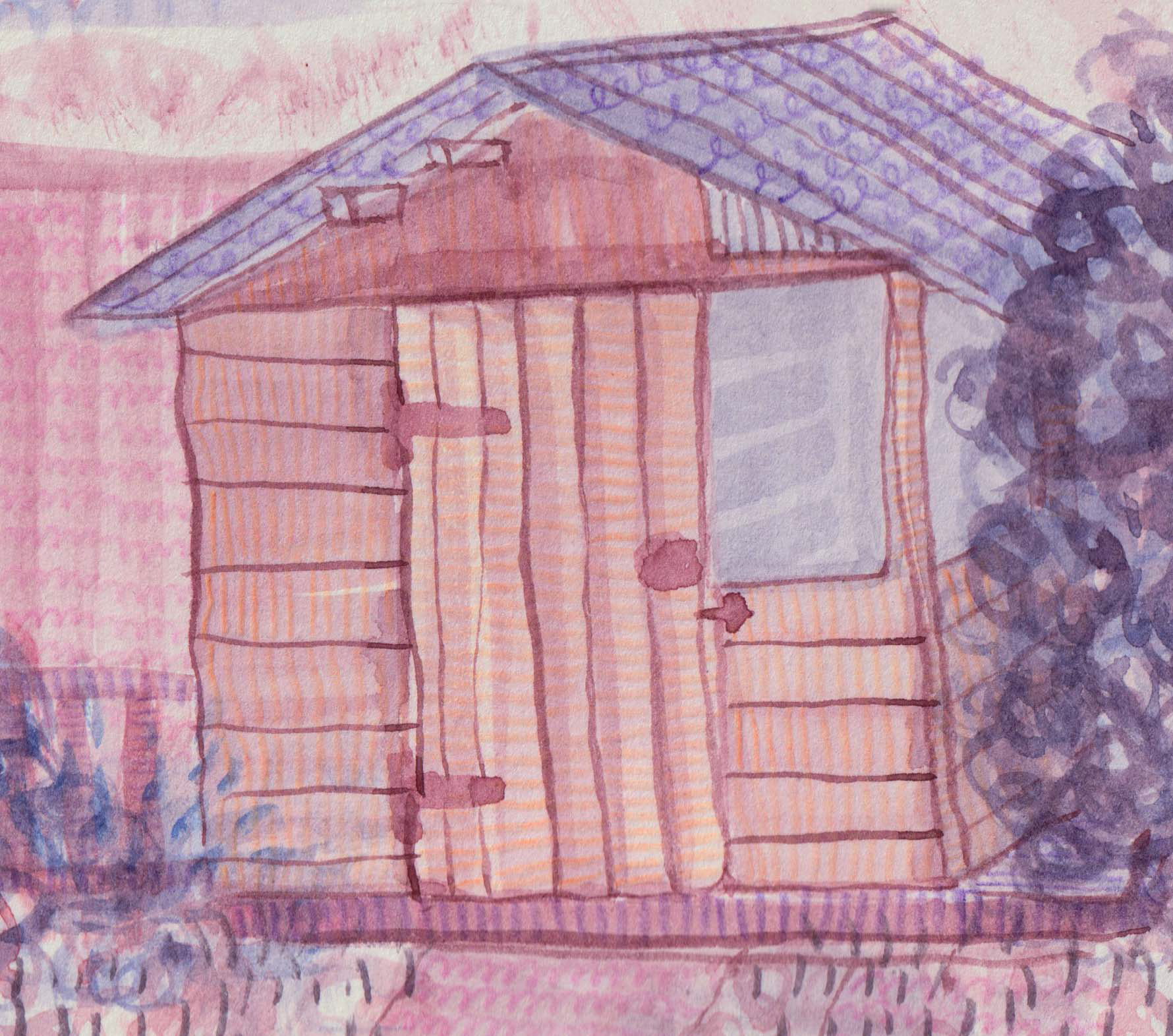 Watercolour & Pencil, 2021
