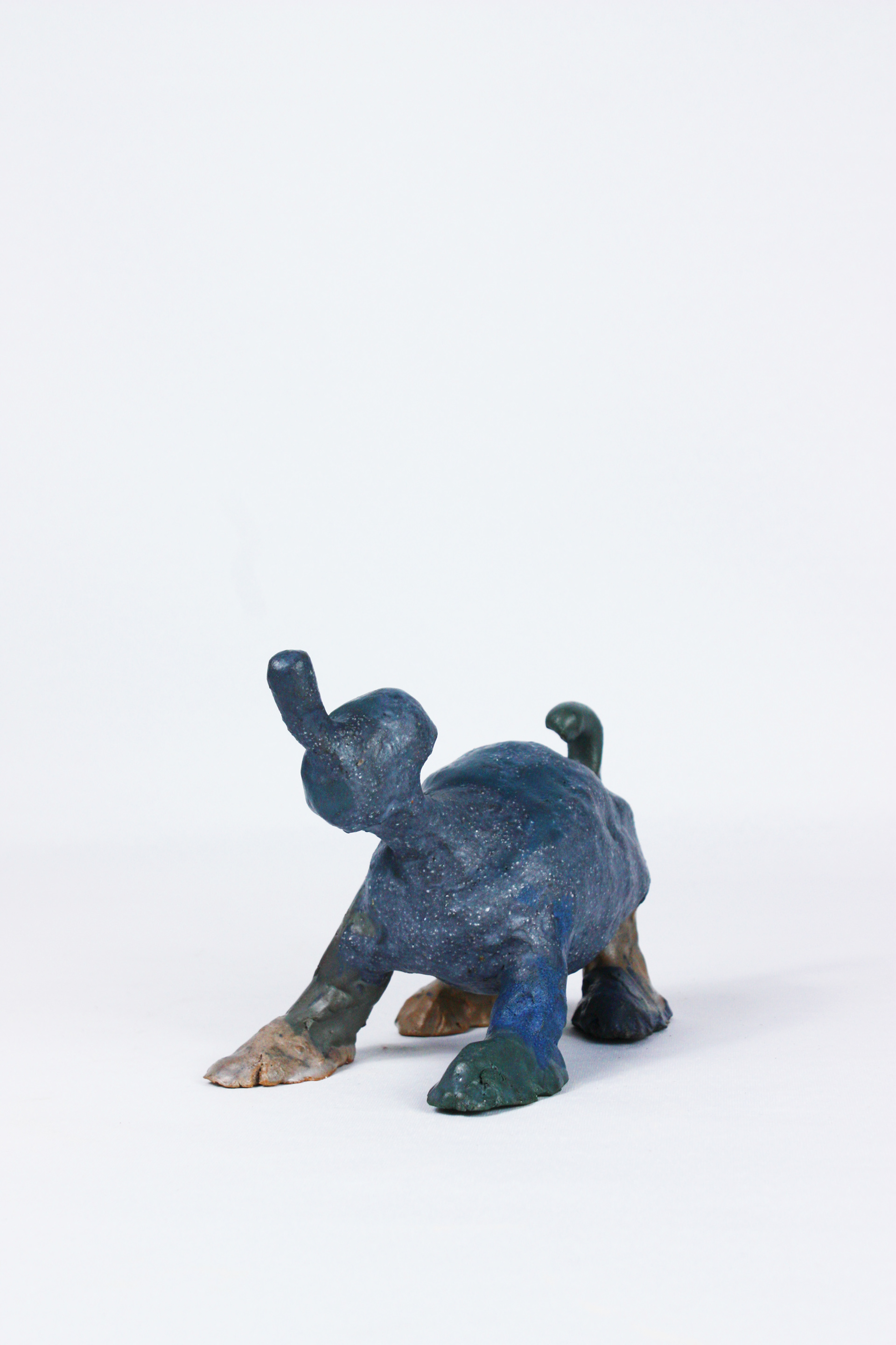 small dojamonkey, 2021, 8x12x14(h)cm, glazed ceramic