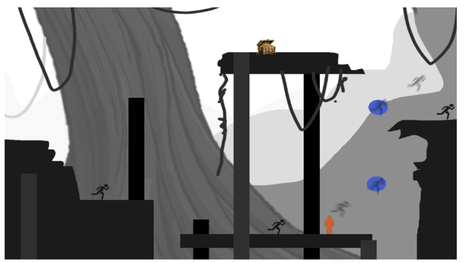 Set design for a test. Here is my mock-up in Photoshop.