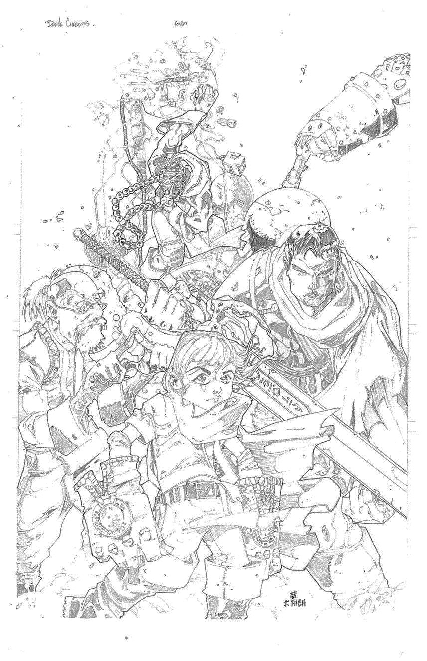 Battle Chasers Sample Cover