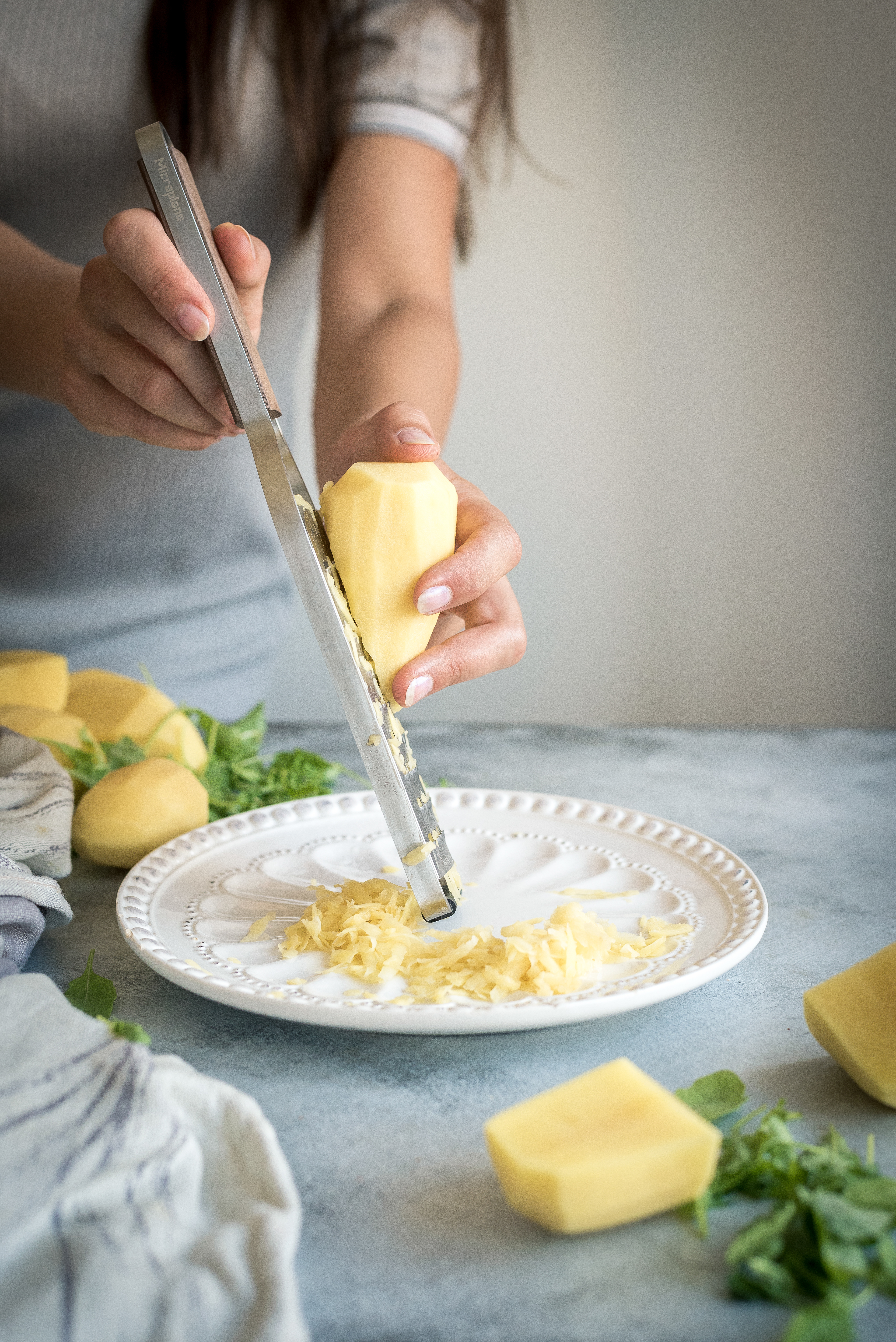 Potatoes & Microplane Graters ( https://us.microplane.com )