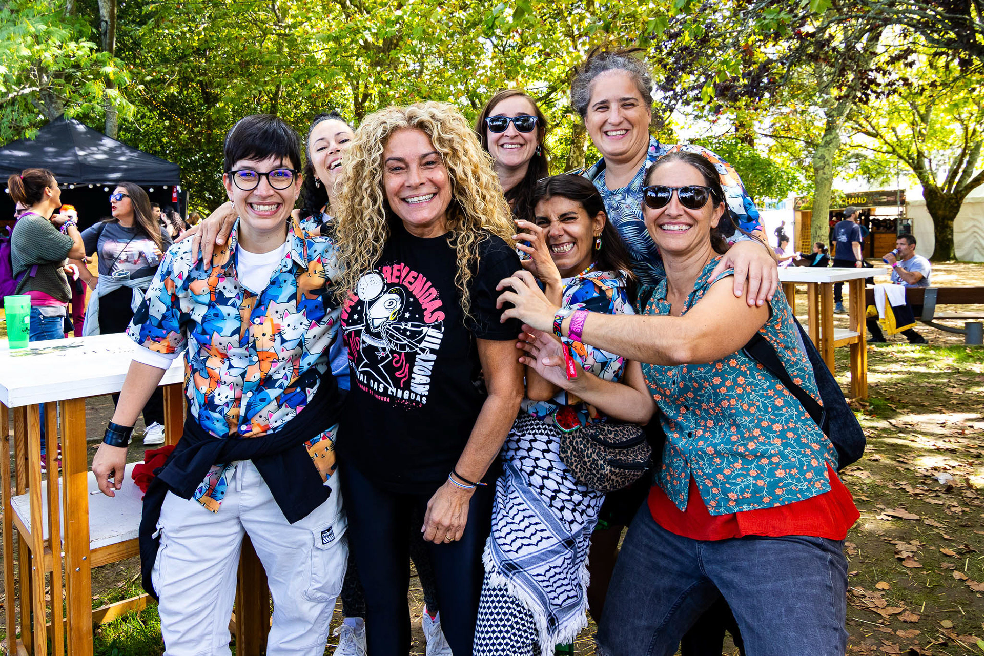 A YayaDJ coas súas fans