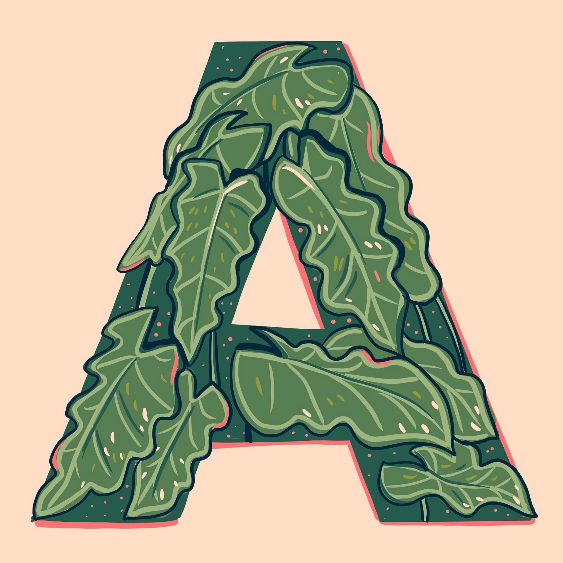 A is for Alocasia