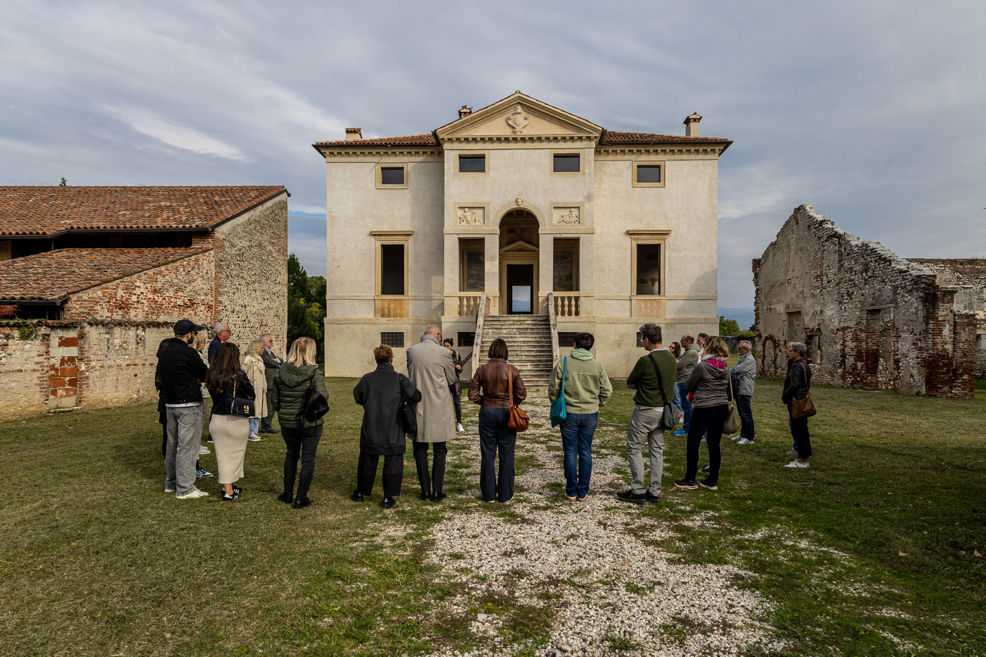 Monthly excursion to the building site.