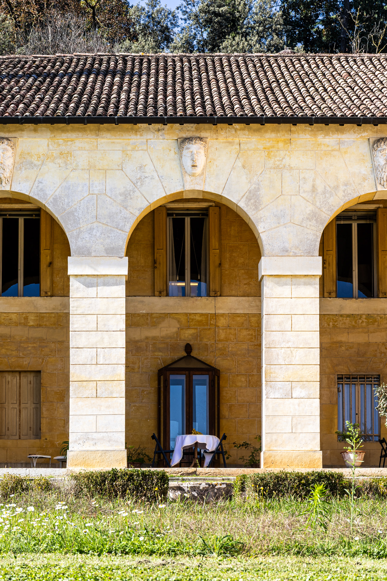 Villa di Maser is still in use as residence by its owner