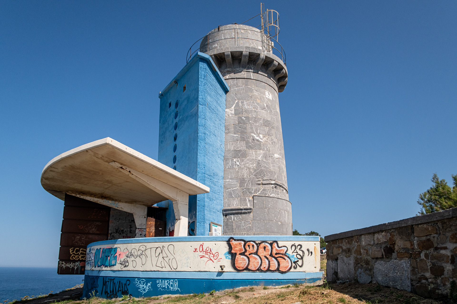 Abandoned Lighthouse. Cabo Machichaco, Bermeo Spain 2025