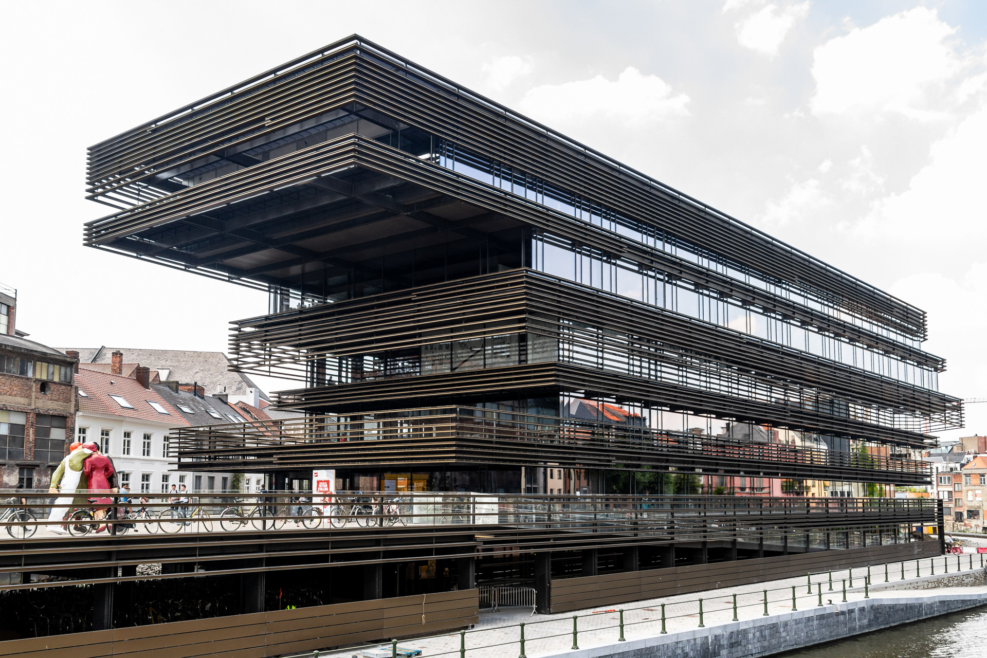 Bibliotheek De Krook Gent. Coussée & Goris 2017