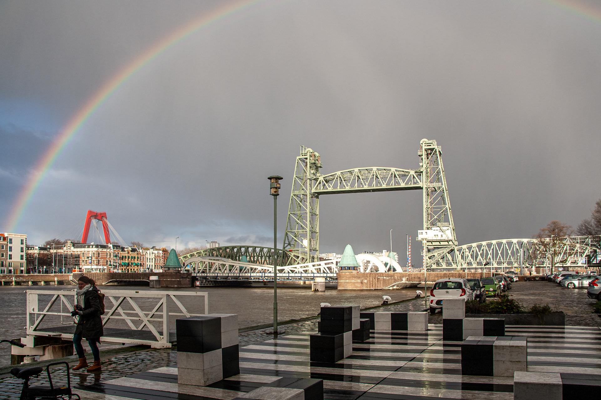 Rainbow. Rotterdam Netherlands 2017