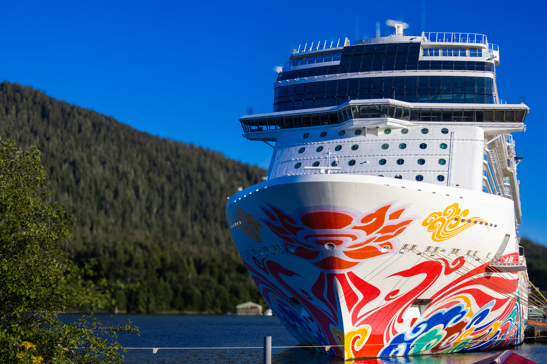 Norwegian Joy at Ward Cove
