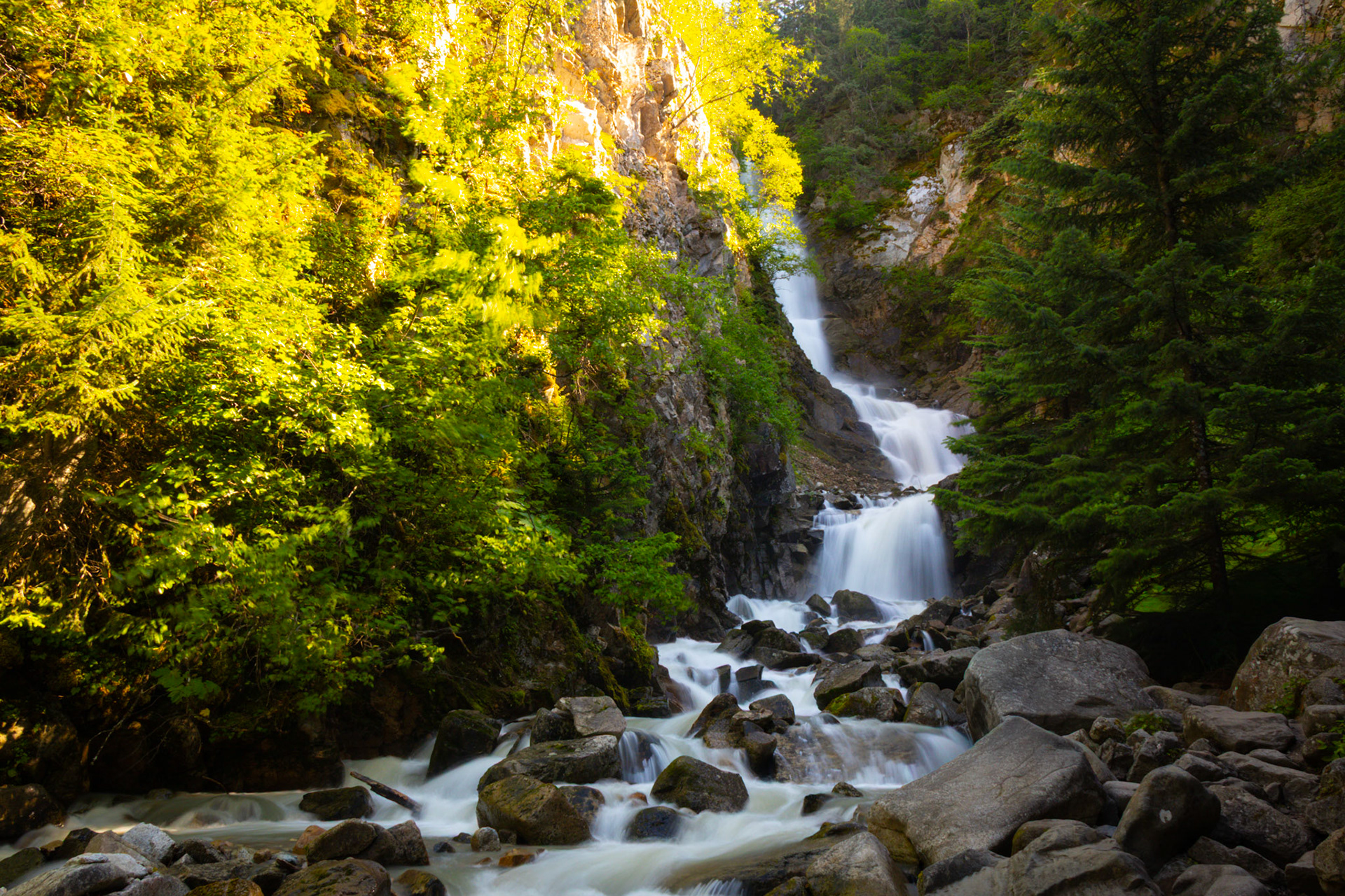 Lower Reid Falls, Skagway, AK