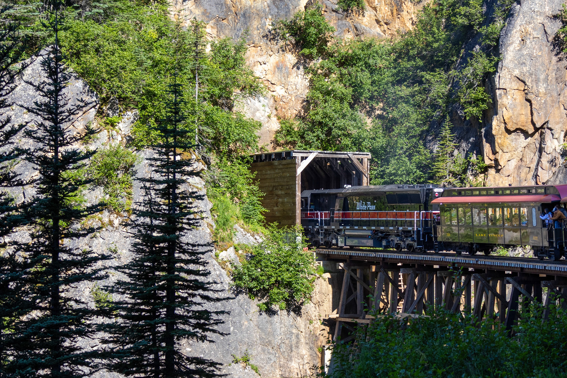 White Pass and Yukon Railway, Skagway, AK