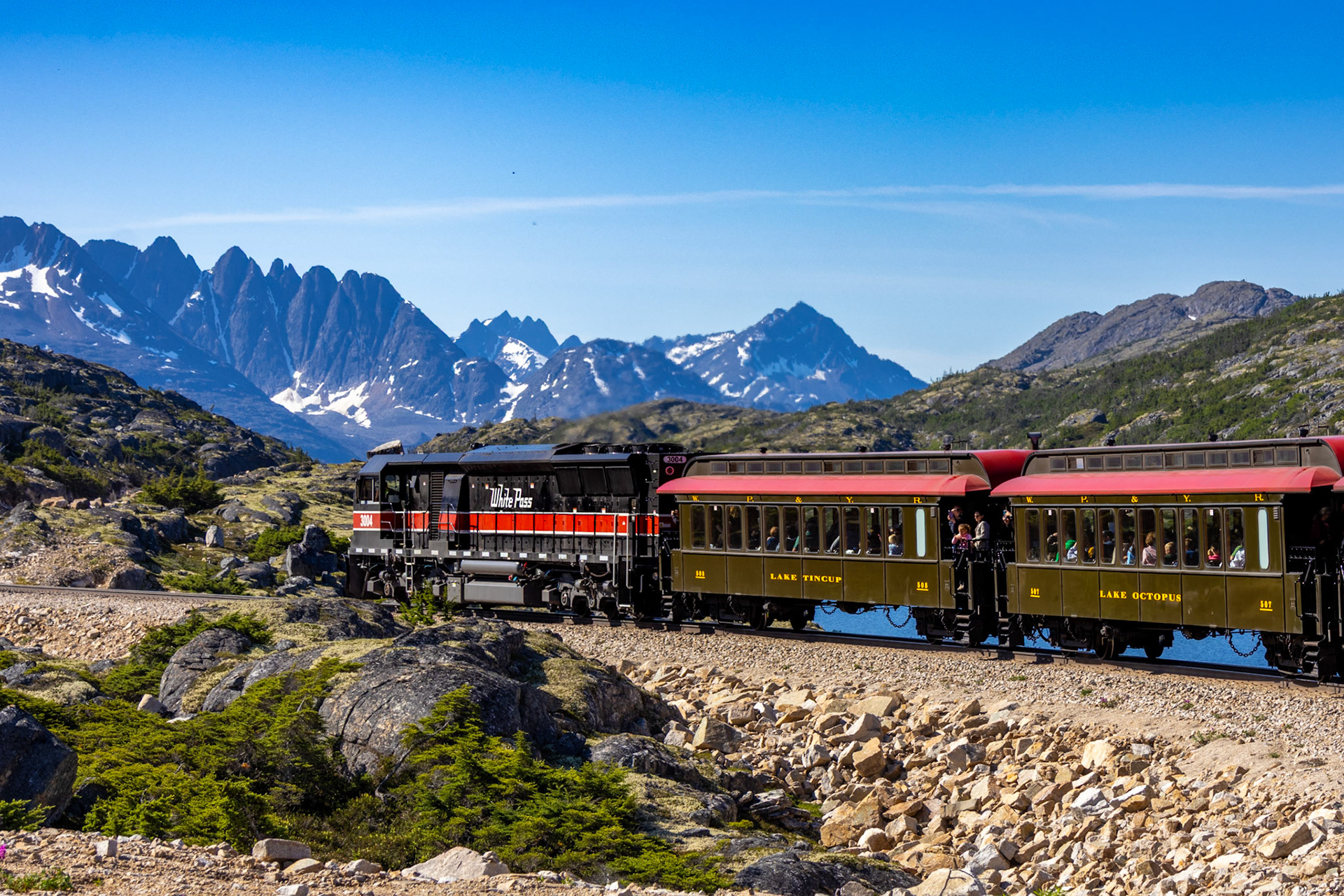 White Pass and Yukon Railway, Skagway, AK