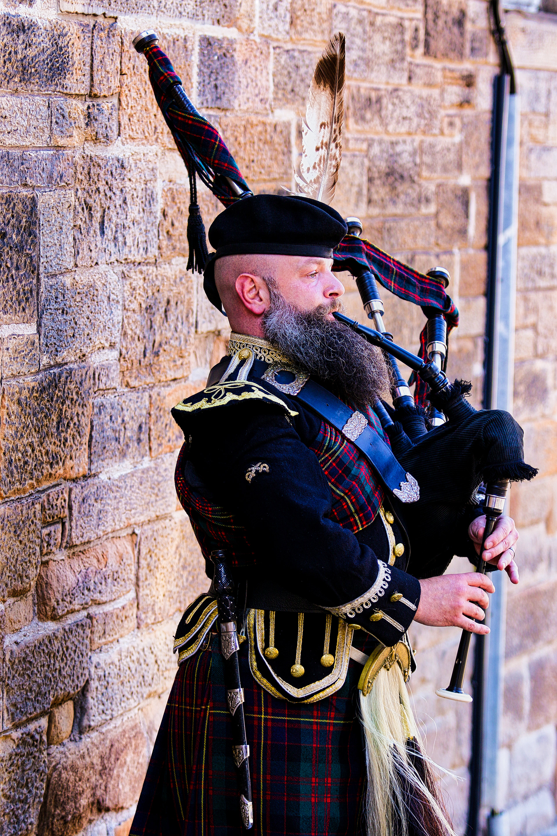 Scottish Bagpiper