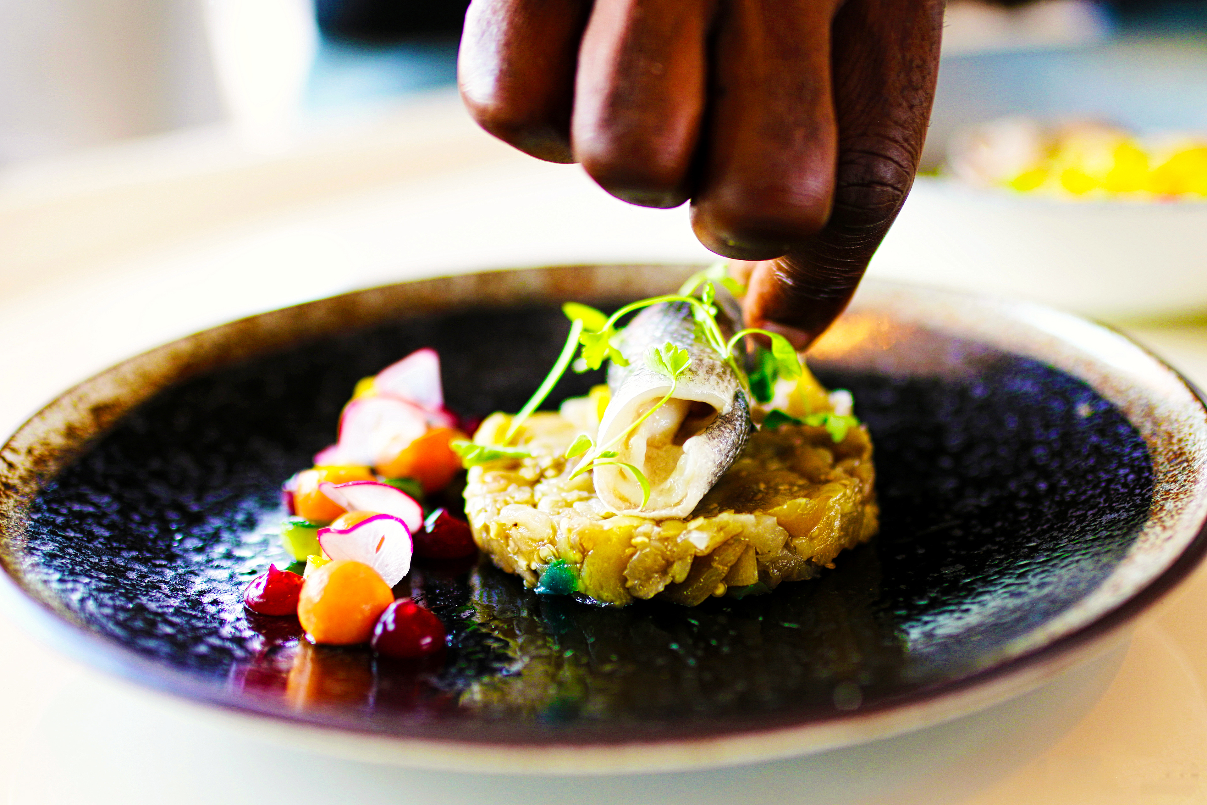 Seabass Risotto
