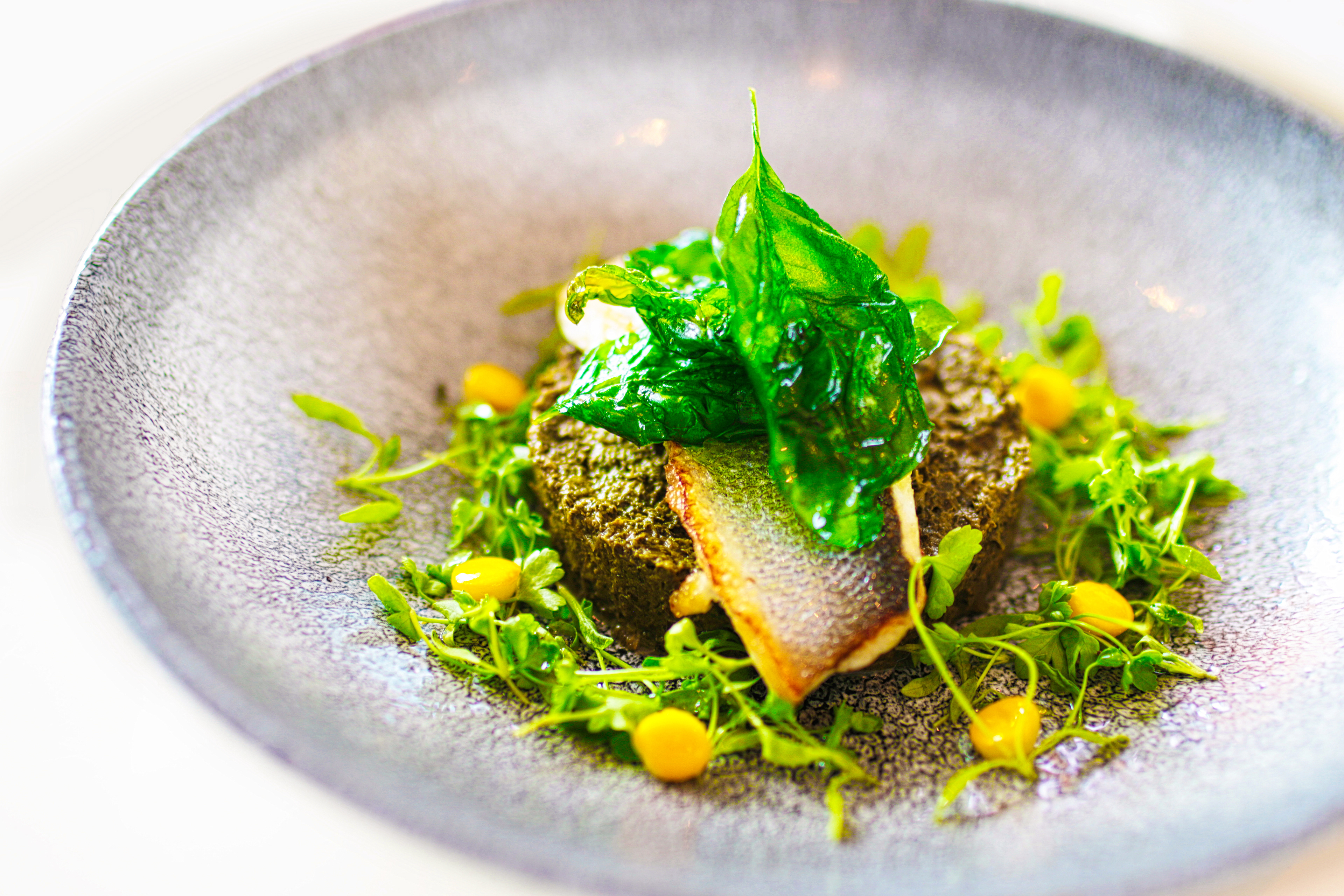 Seabass & Sweetcorn