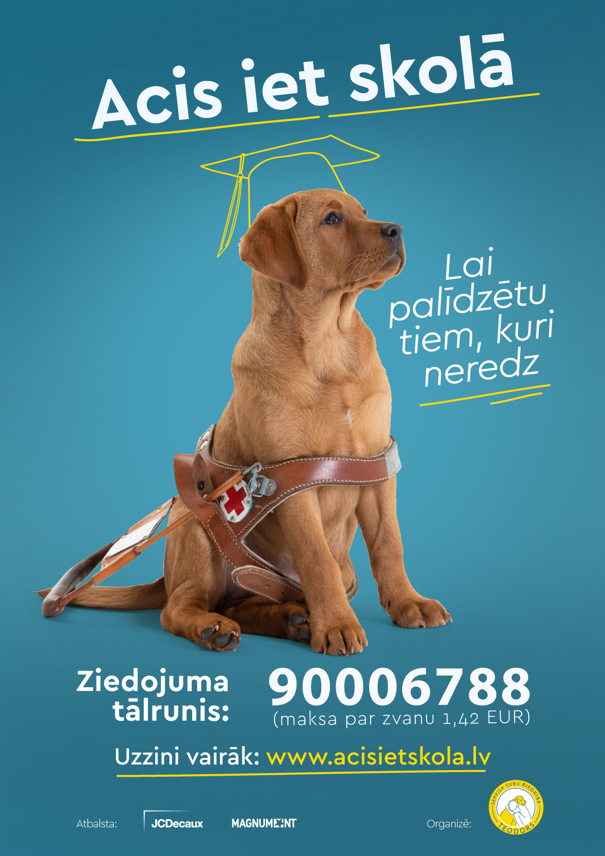 Eyes to School social campaign outdoor posters