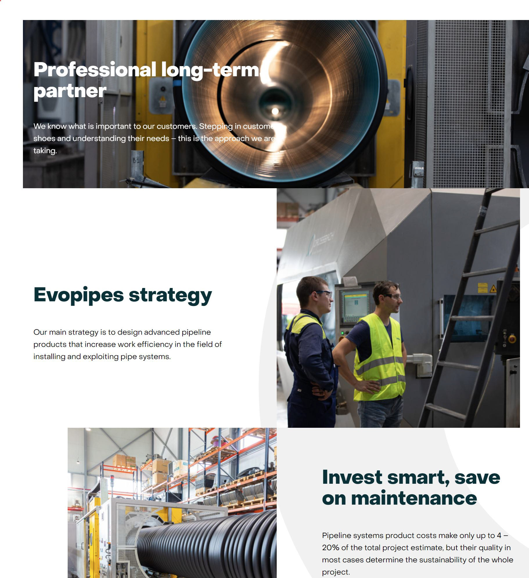 evopipes.lv website content