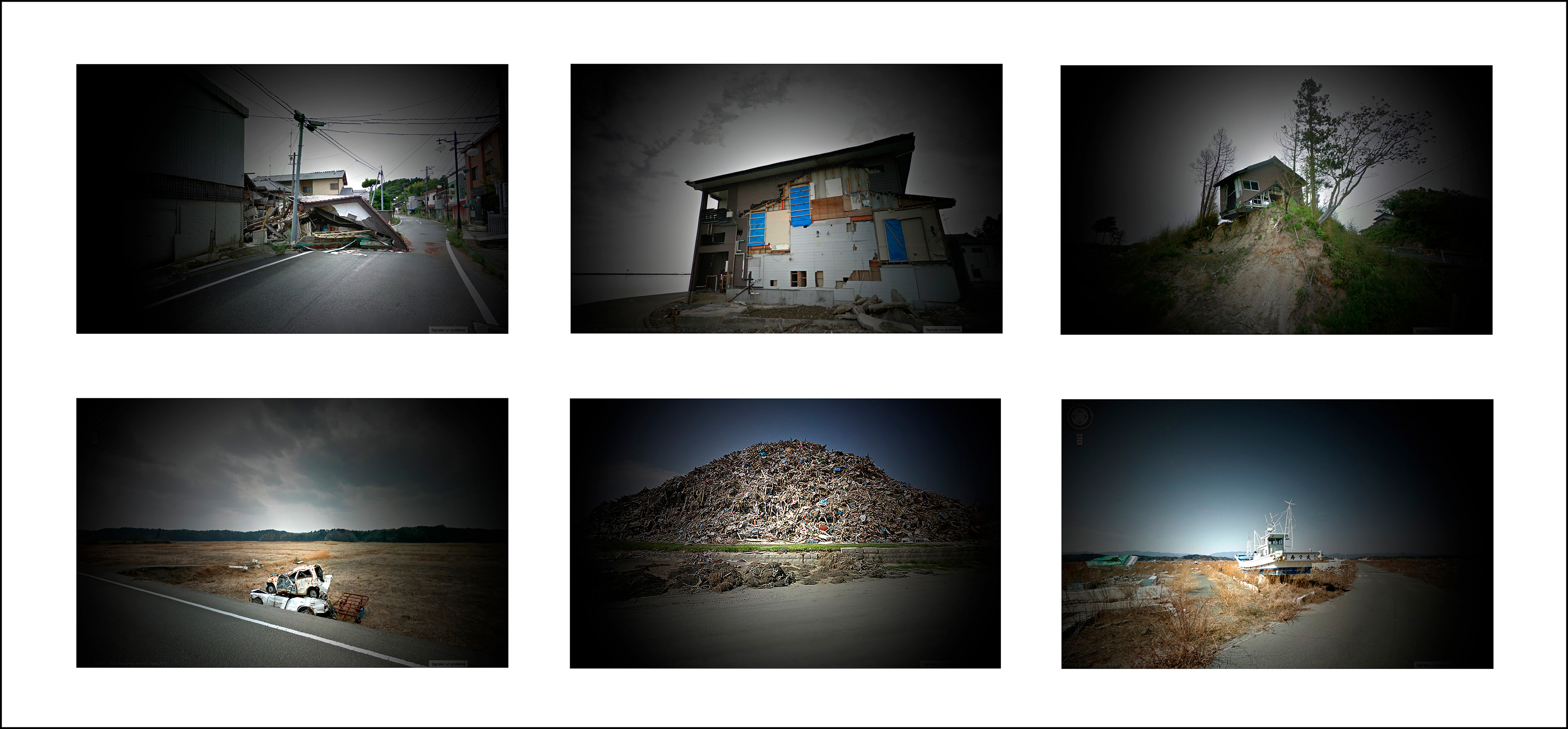 Fukushima 2011. 40x20 cm. Jet d'encre 300 g