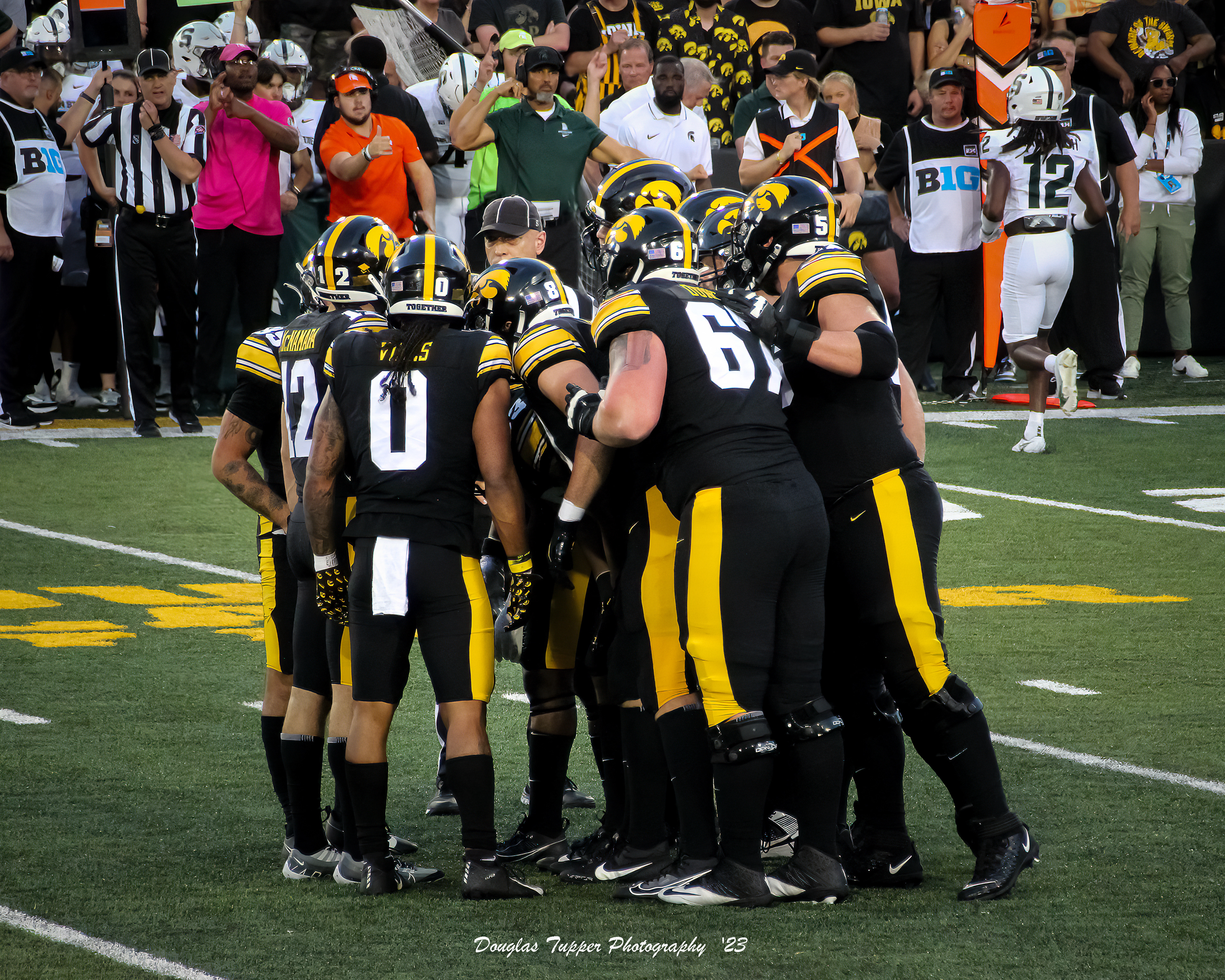 Iowa Hawkeyes vs Michigan State 10/1/2023