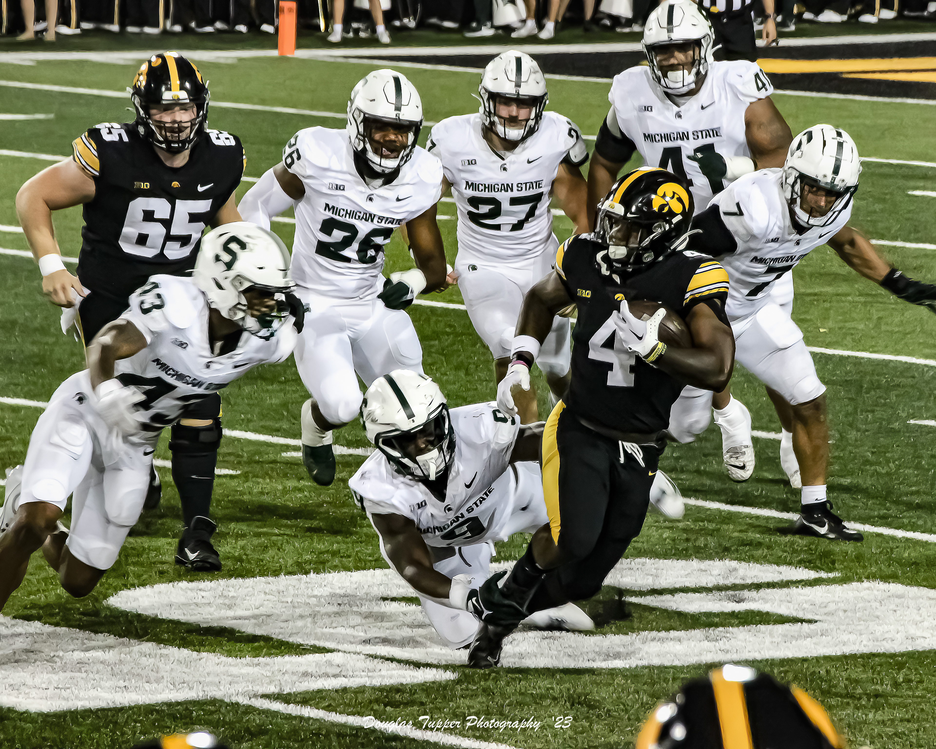 Iowa Hawkeyes vs Michigan State 10/1/2023