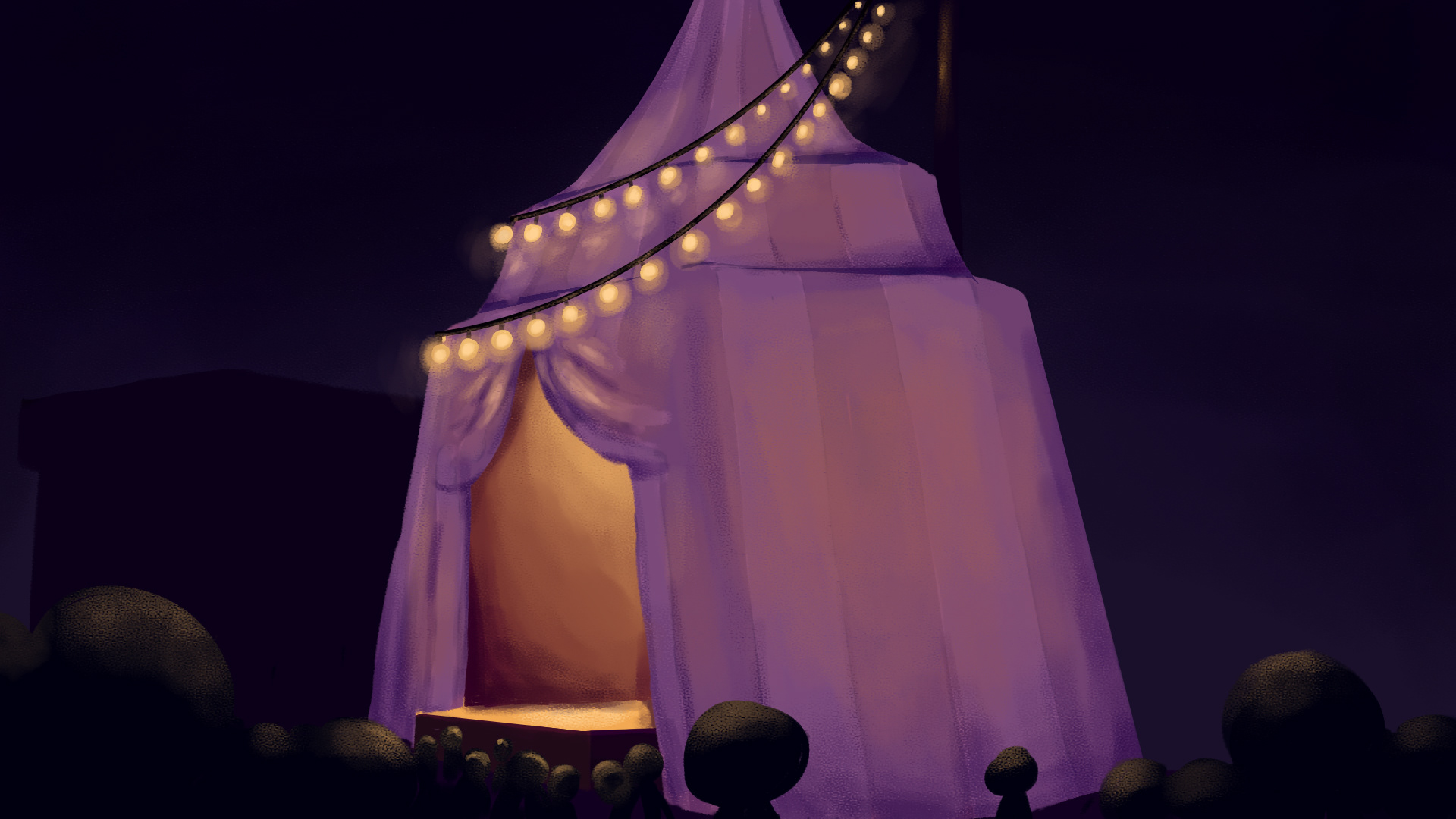 Student Short Film "The Spotlight" - Environment Concept Art