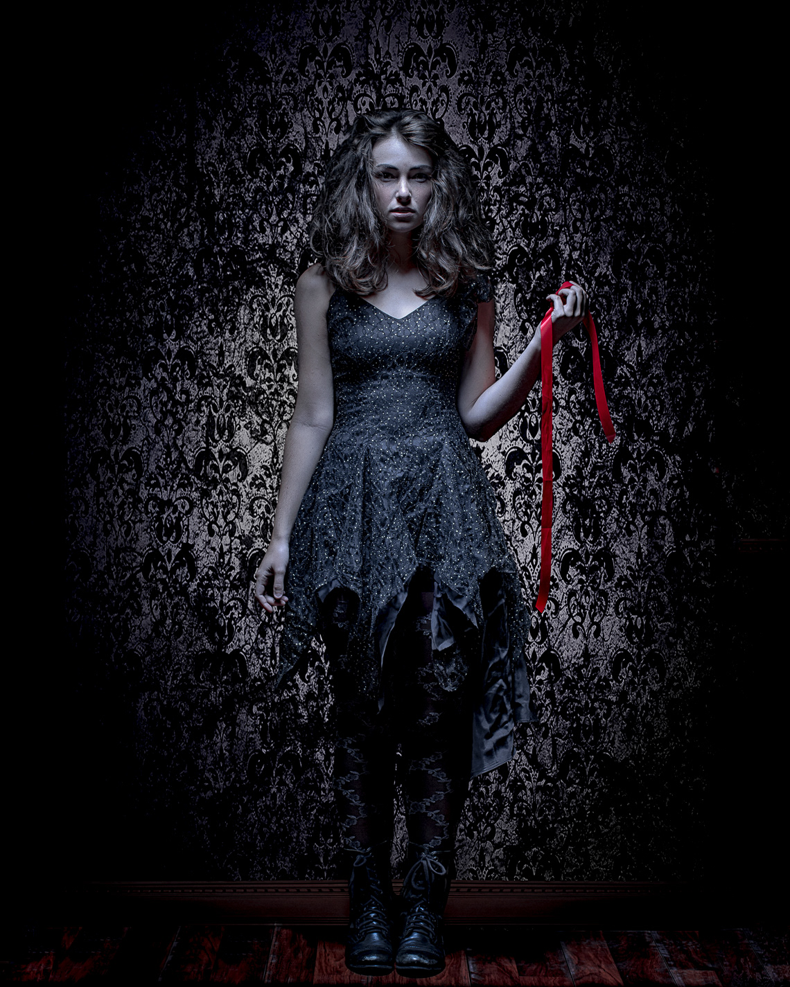 Girl With The Red Ribbon