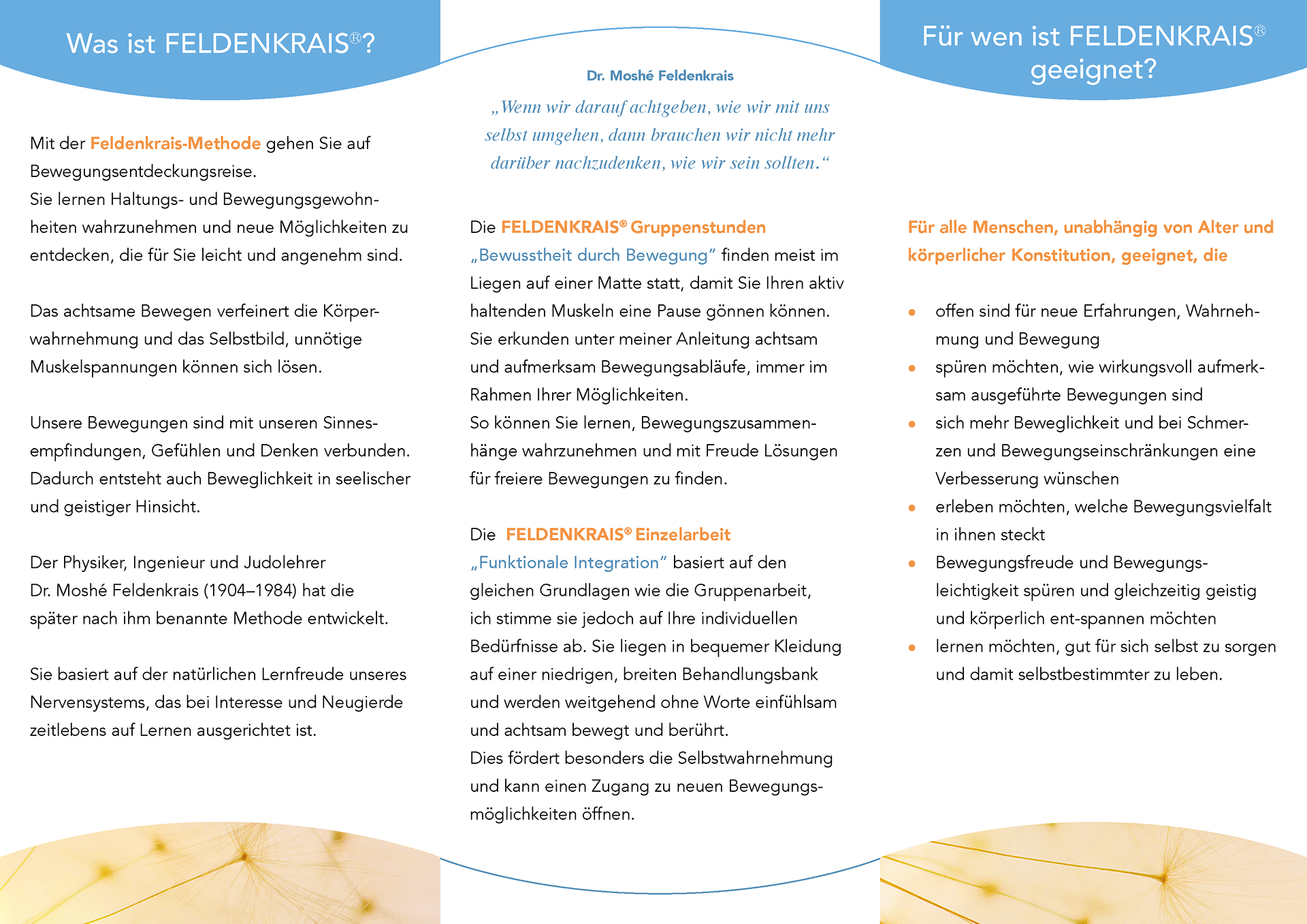 Monika Marheineke Flyerdesign Anna Carina Lange