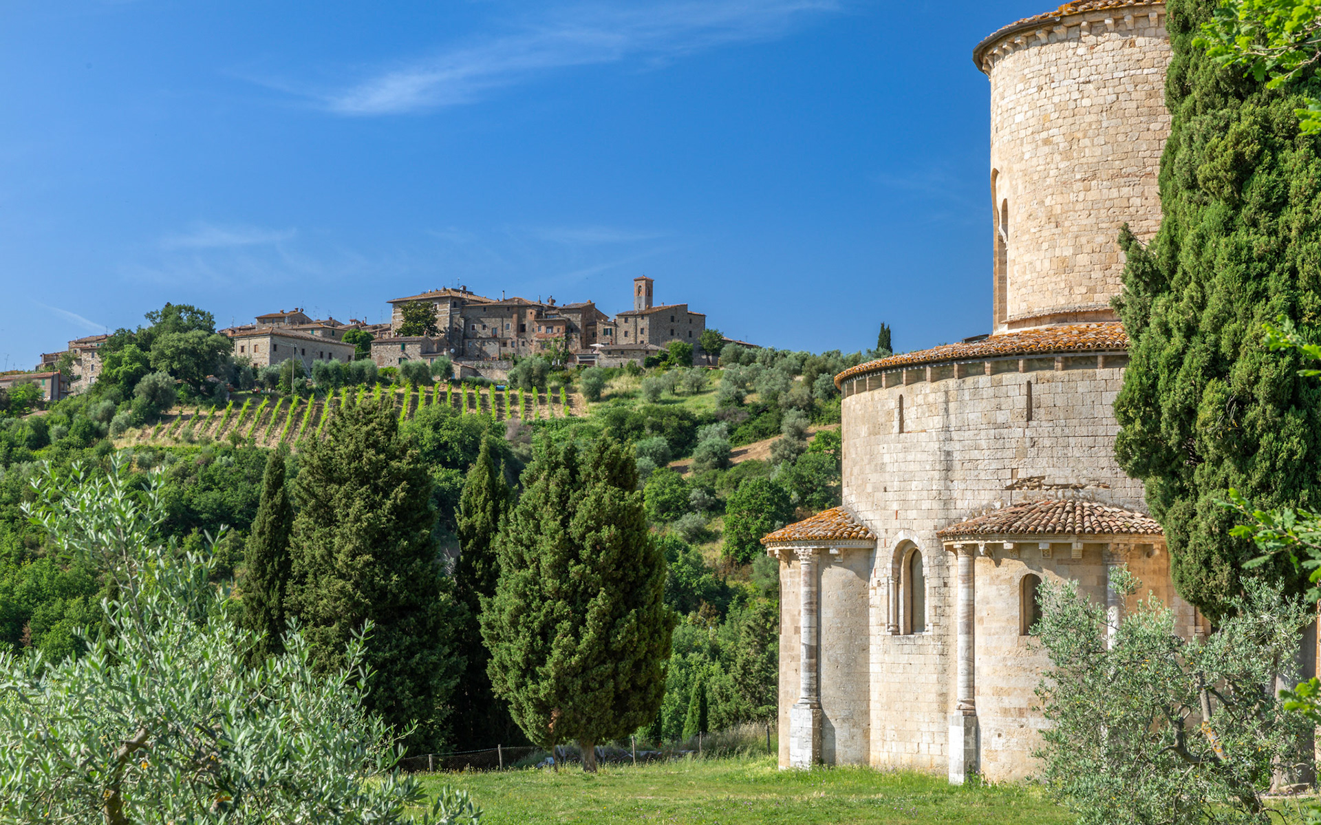 Abbey of Sant'Antimo - Siena Province, Italy