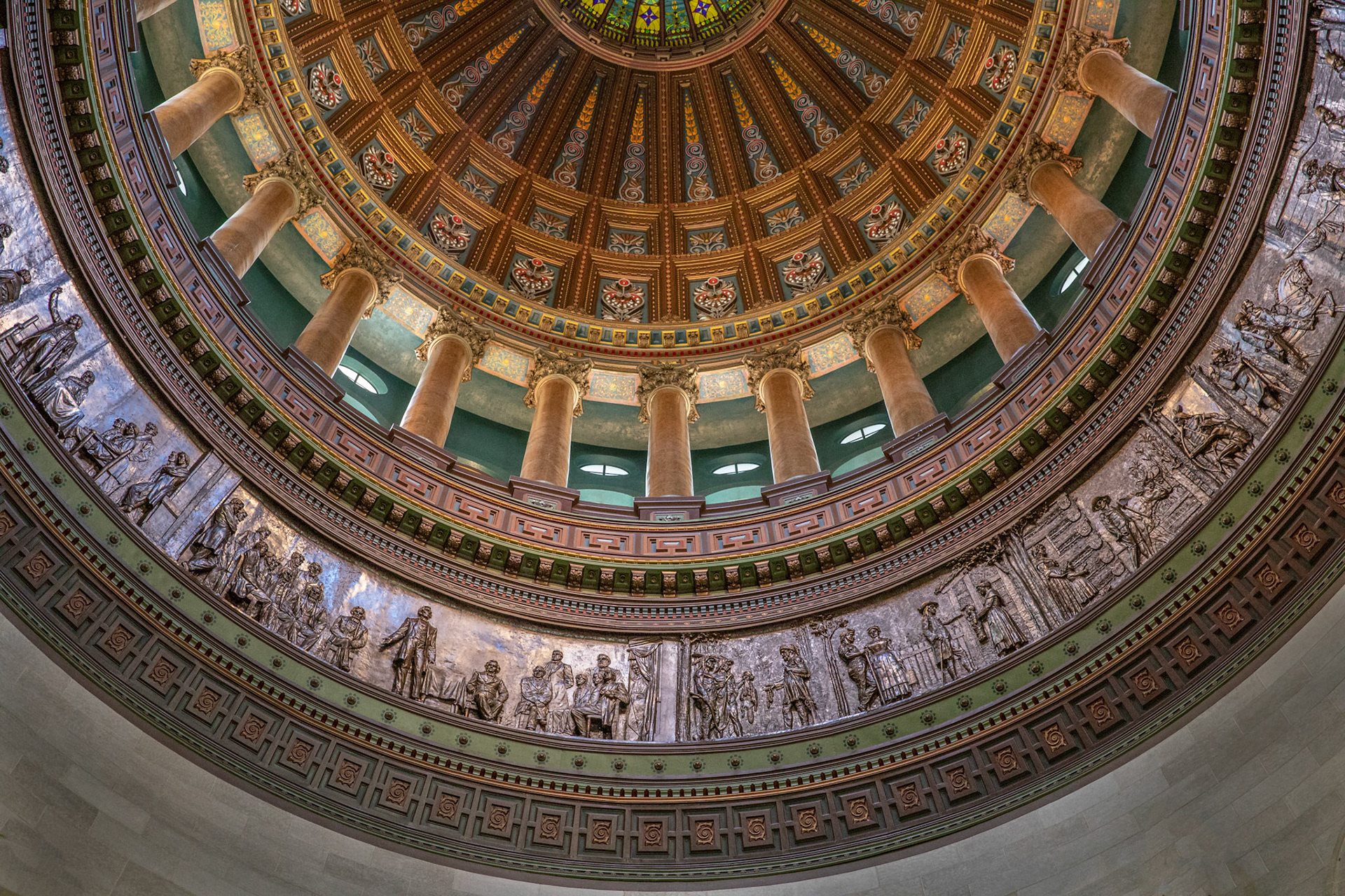 Illinois State Capital Dome - Springfield, Illinois