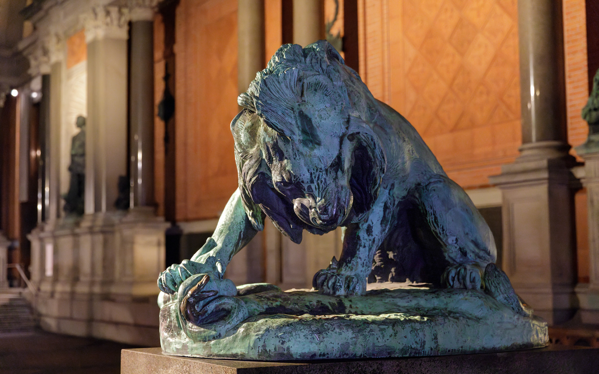 At the Glyptotek - Copenhage, Denmark