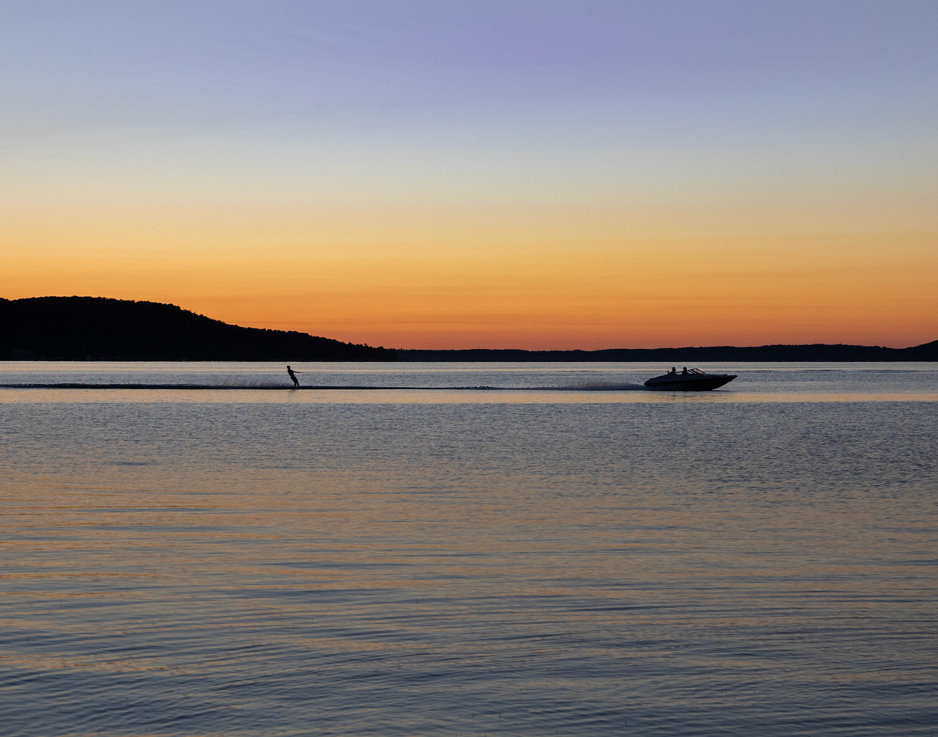 Sunset - Crystal Lake - Frankfort, Michigan