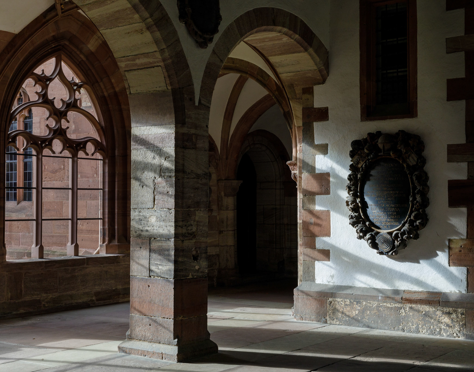 At the Basel Minster - Basel, Switzerland