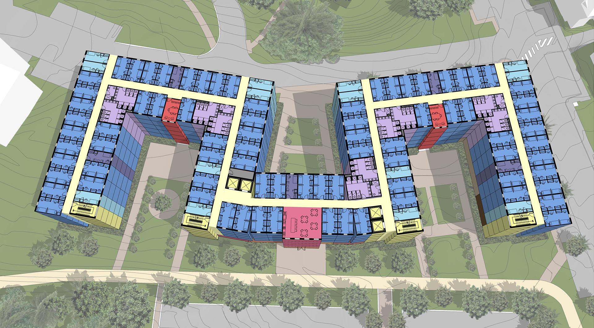 Typical floor plan.