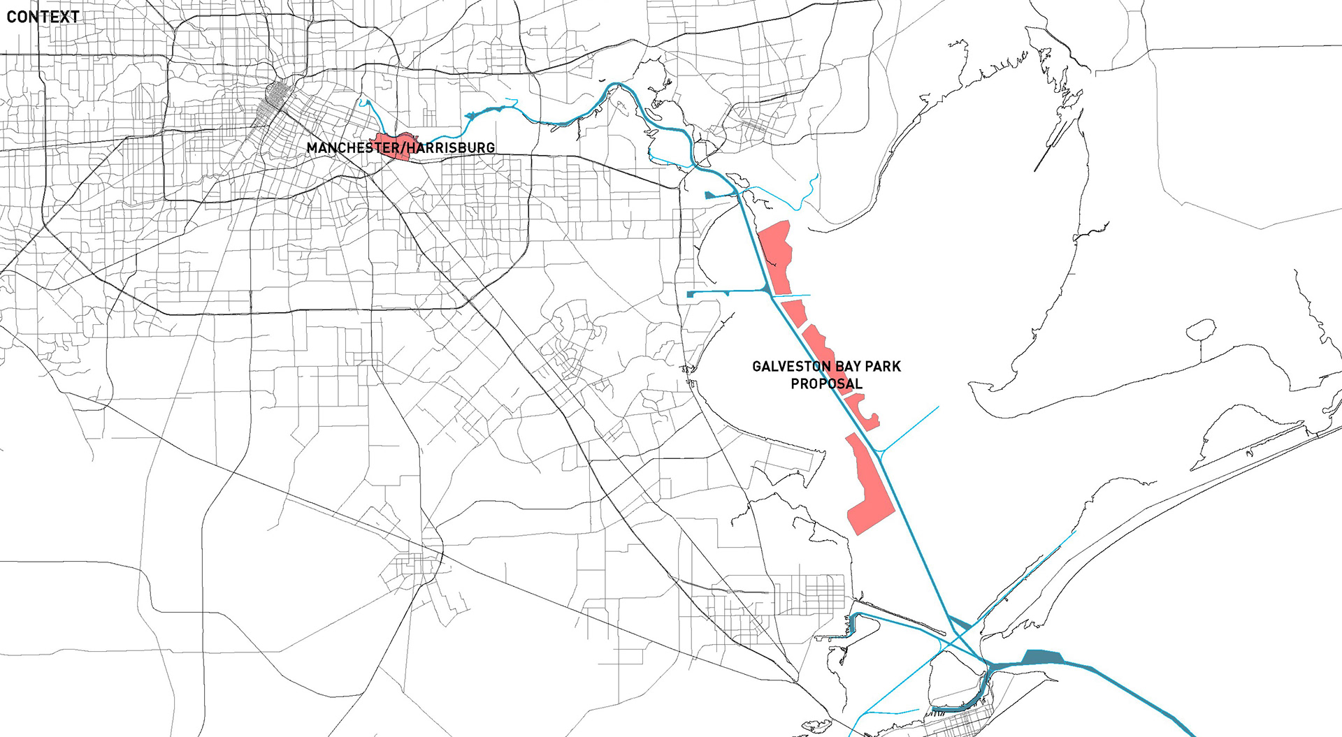 Context map.