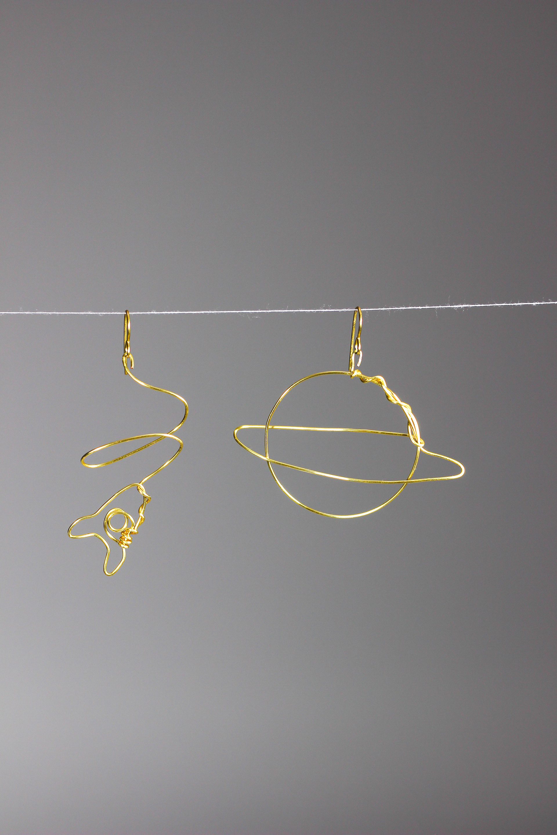 Trip to Saturn Earrings