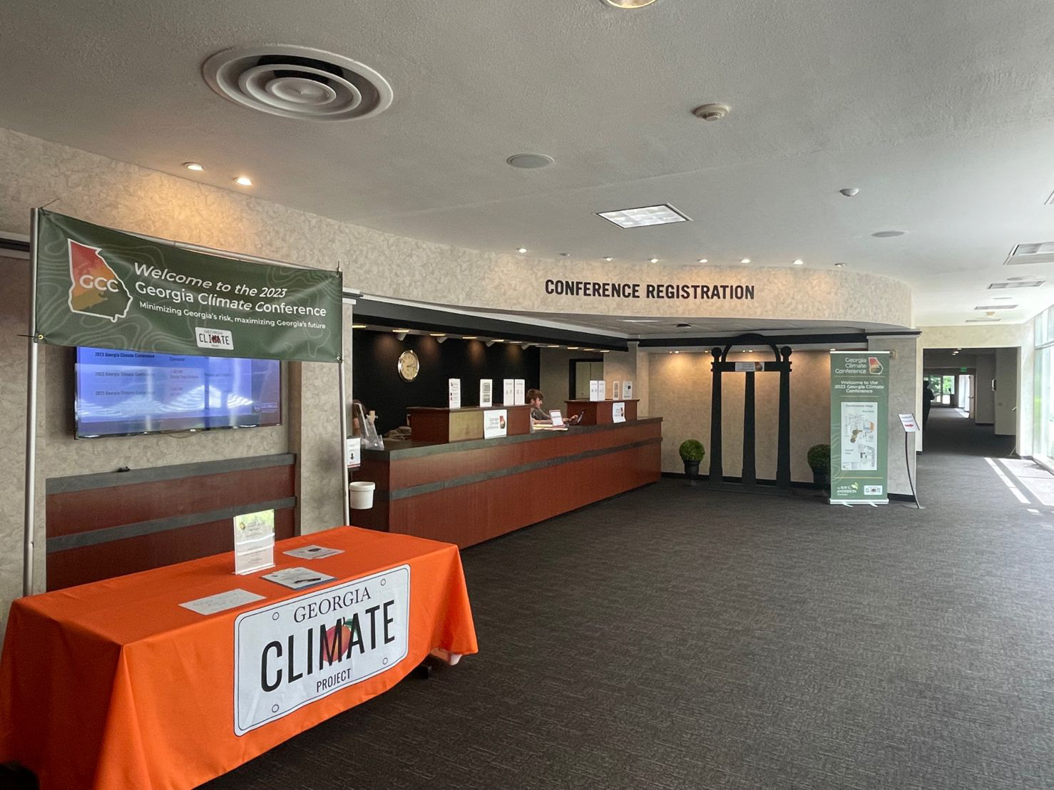 Conference Registration w/ Signage