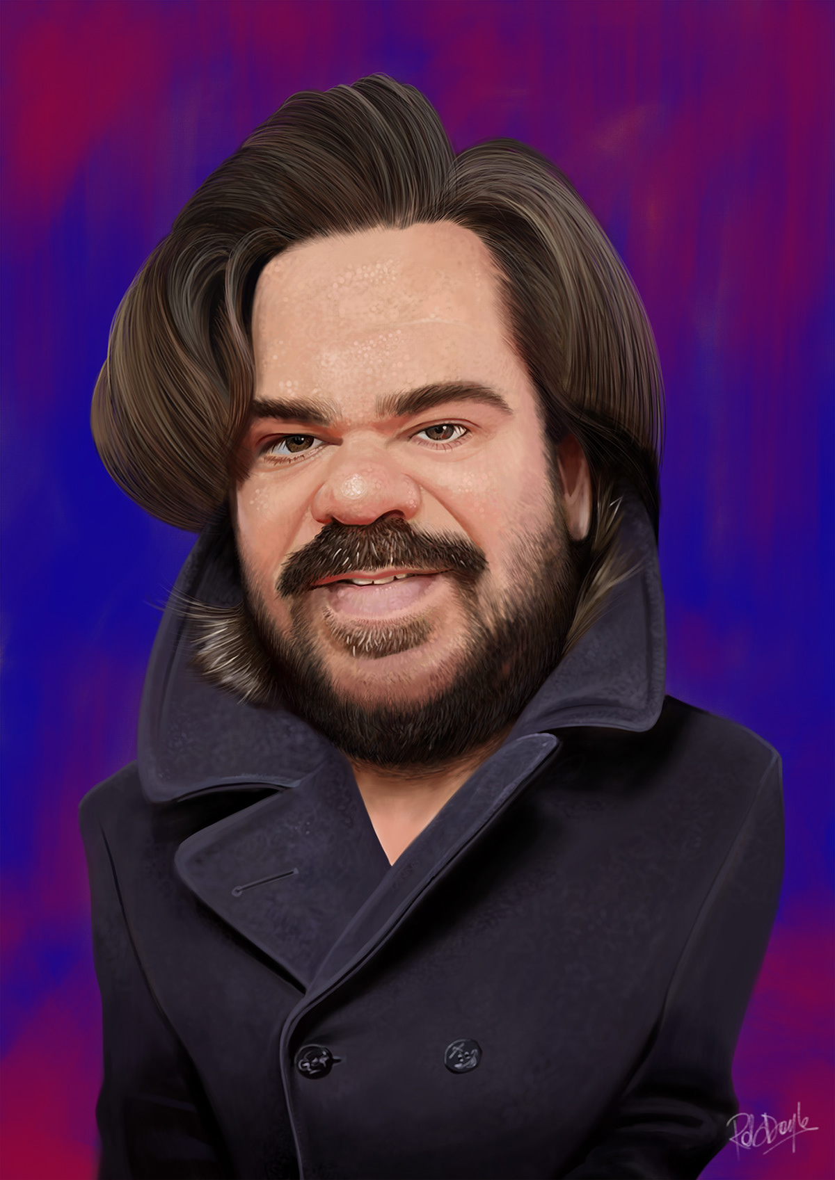 Rob Doyle Studio Matt Berry Caricature