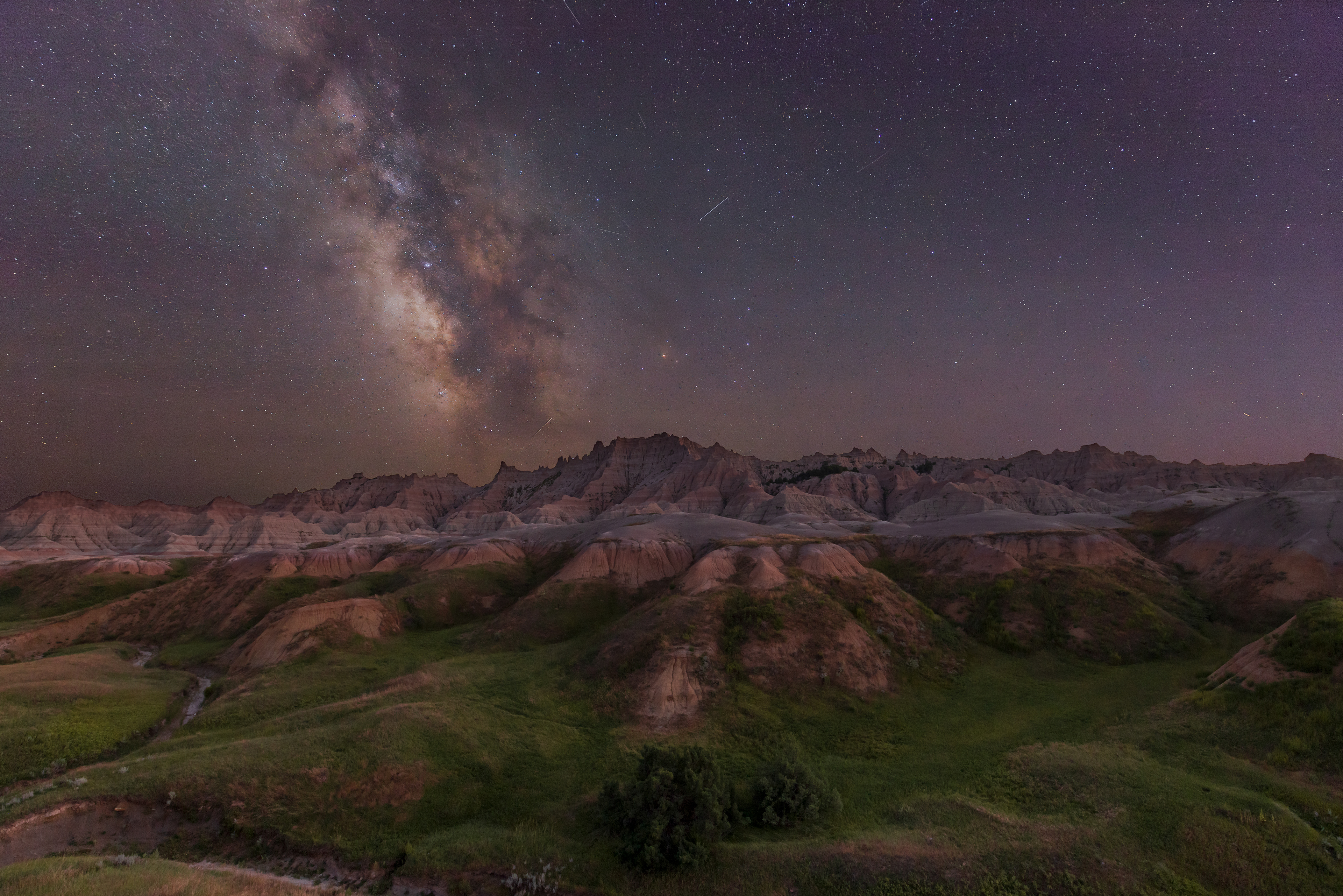 Yellow Mound Milky Way