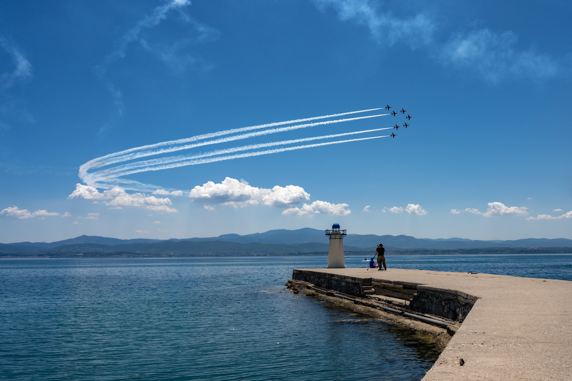 Red Arrows: Spring Hawk Prep in Evia, Greece